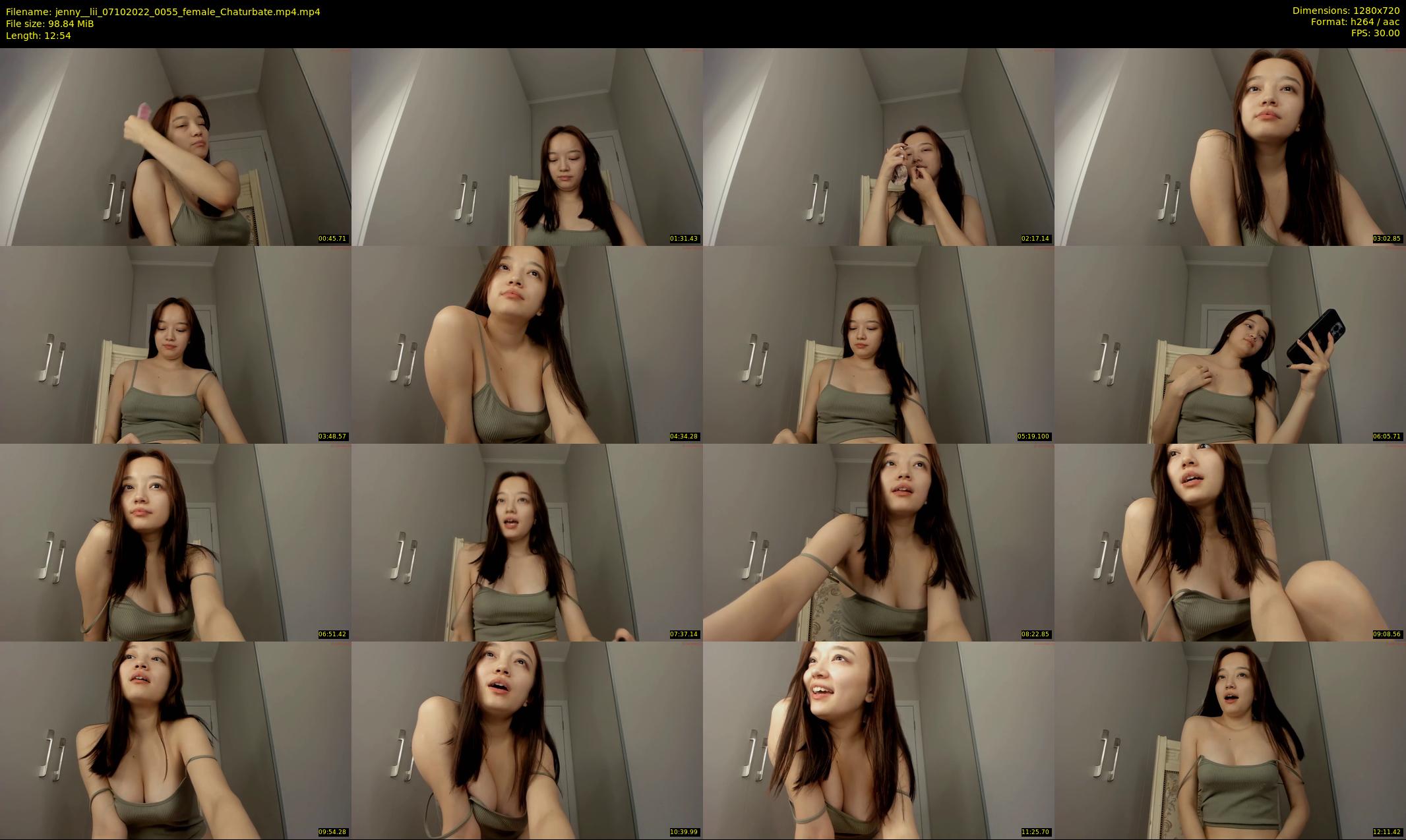 jenny__lii — 13 minute Chaturbate female cam show recording, 720p, Oct 7, 2022