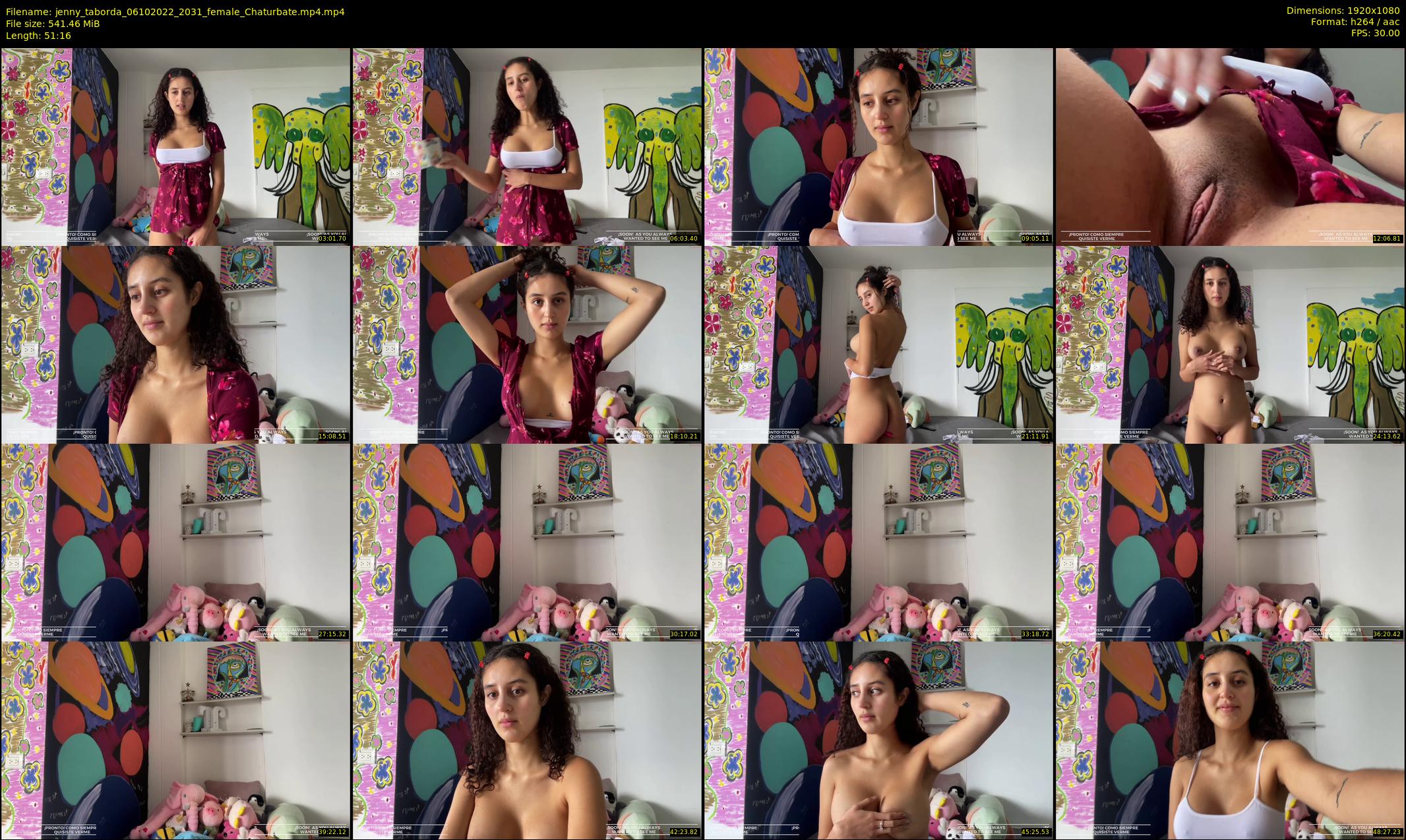 jenny_taborda — 52 minute Chaturbate female cam show recording, 1080p, Oct 6, 2022