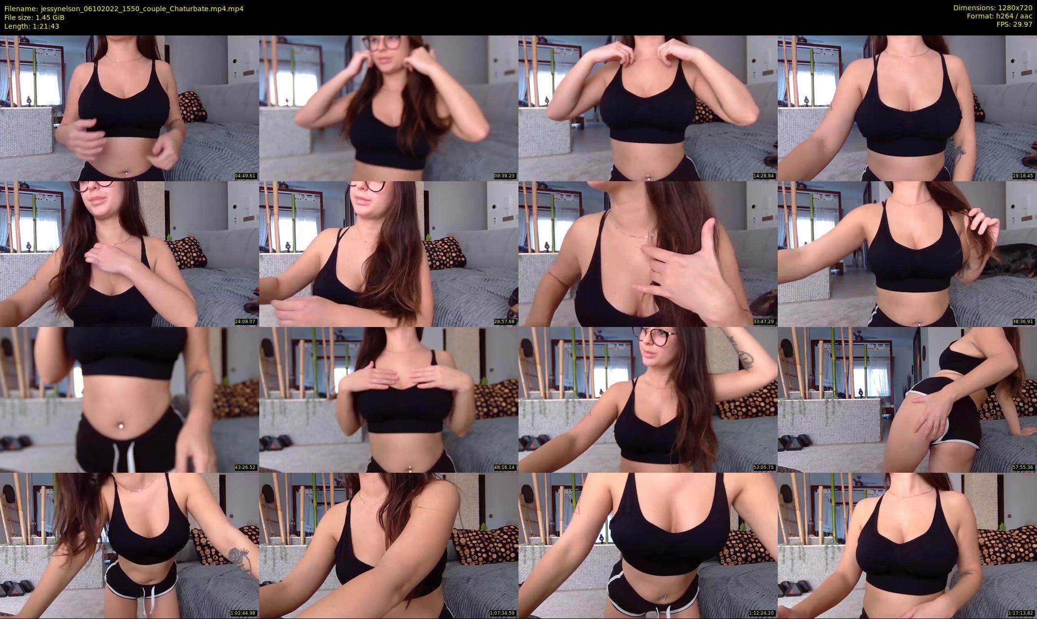 jessynelson — 82 minute Chaturbate female cam show recording, 720p, Oct 6, 2022
