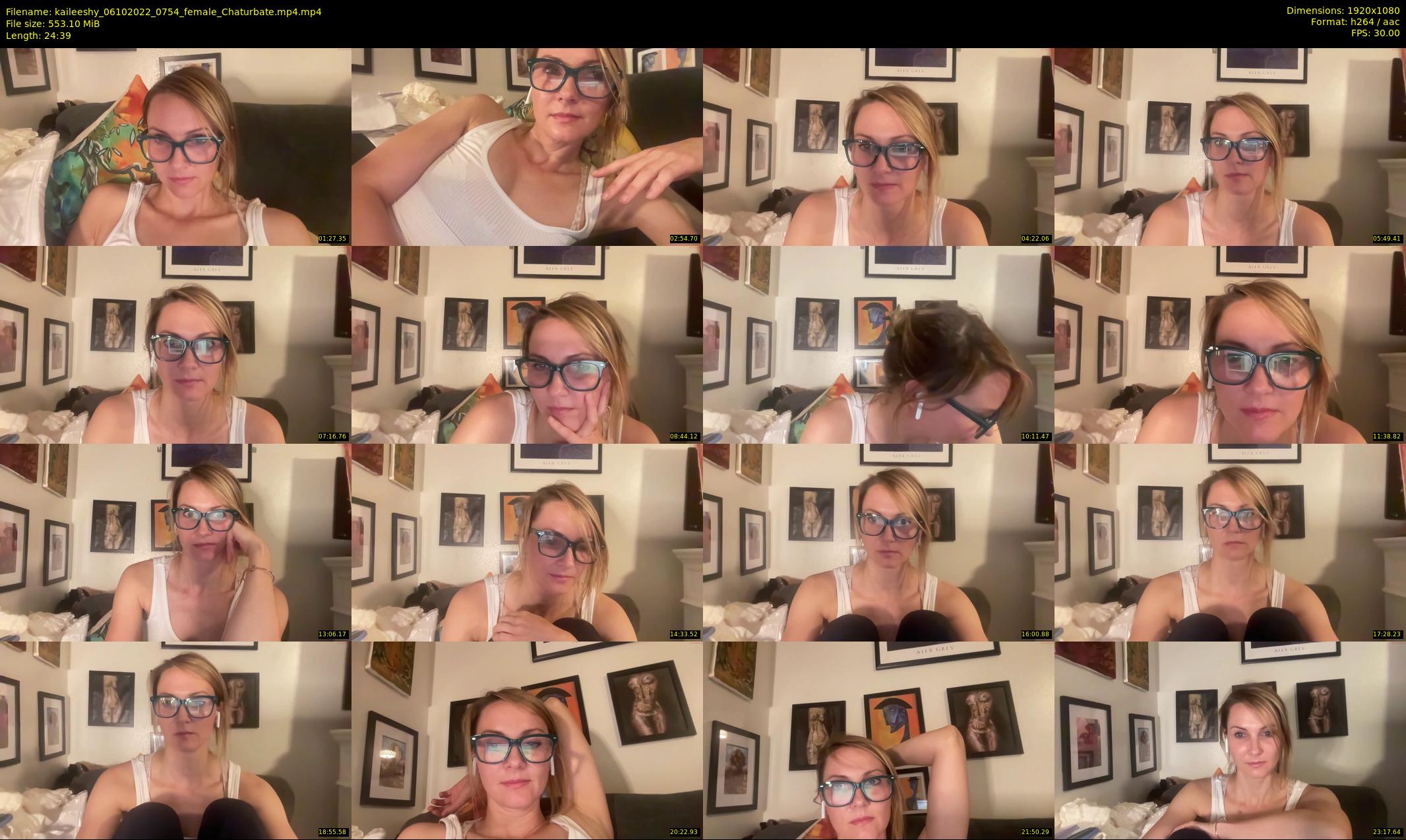 kaileeshy — 25 minute Chaturbate female cam show recording, 1080p, Oct 6, 2022