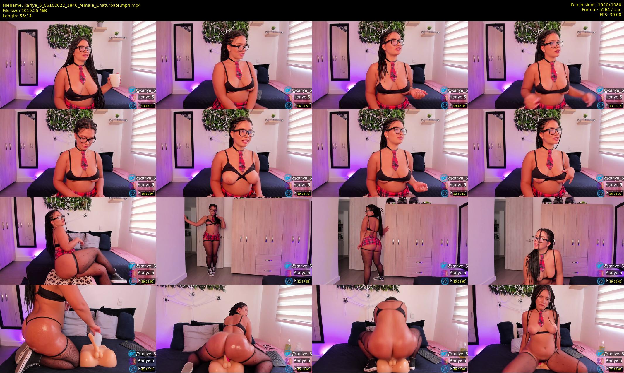 karlye_5 — 56 minute Chaturbate female cam show recording, 1080p, Oct 6, 2022