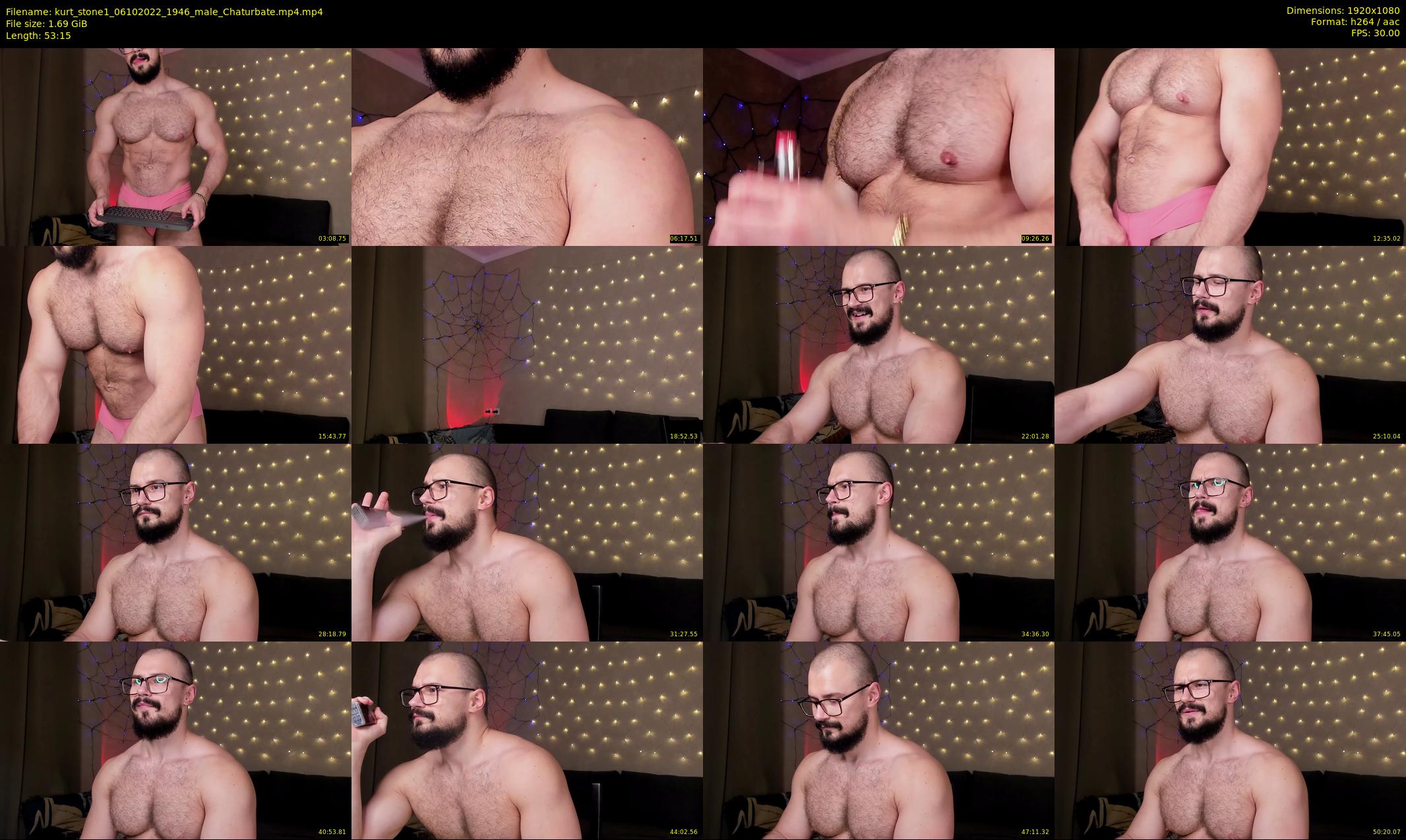 kurt_stone1 — 54 minute Chaturbate male cam show recording, 1080p, Oct 6, 2022