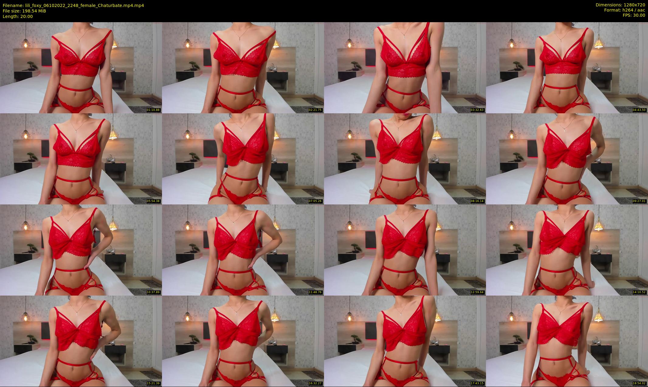 lili_foxy — 20 minute Chaturbate female cam show recording, 720p, Oct 6, 2022