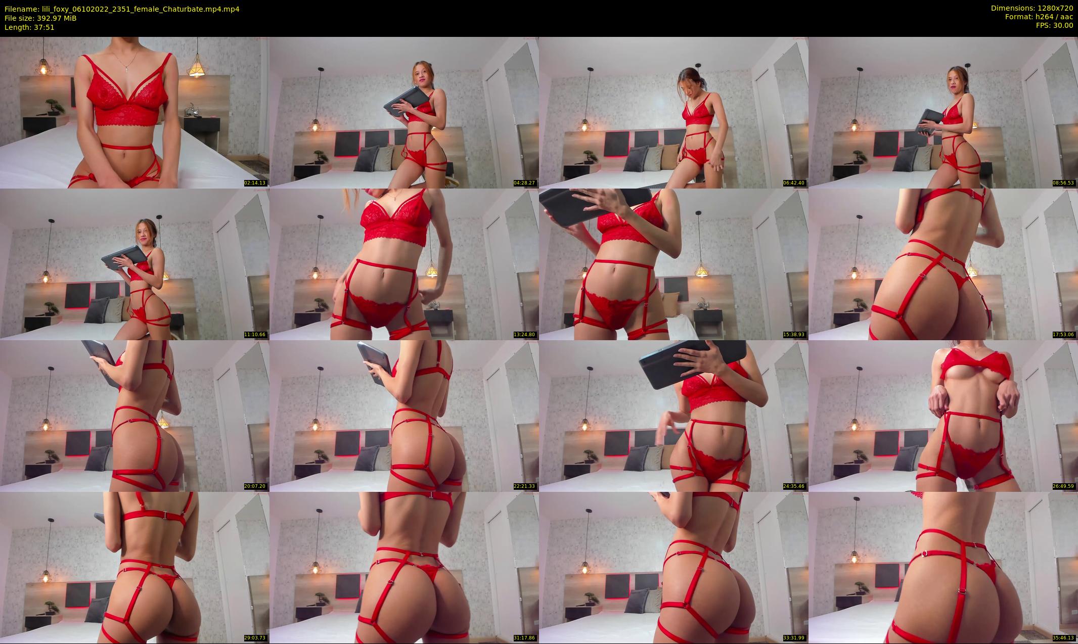 lili_foxy — 38 minute Chaturbate female cam show recording, 720p, Oct 6, 2022