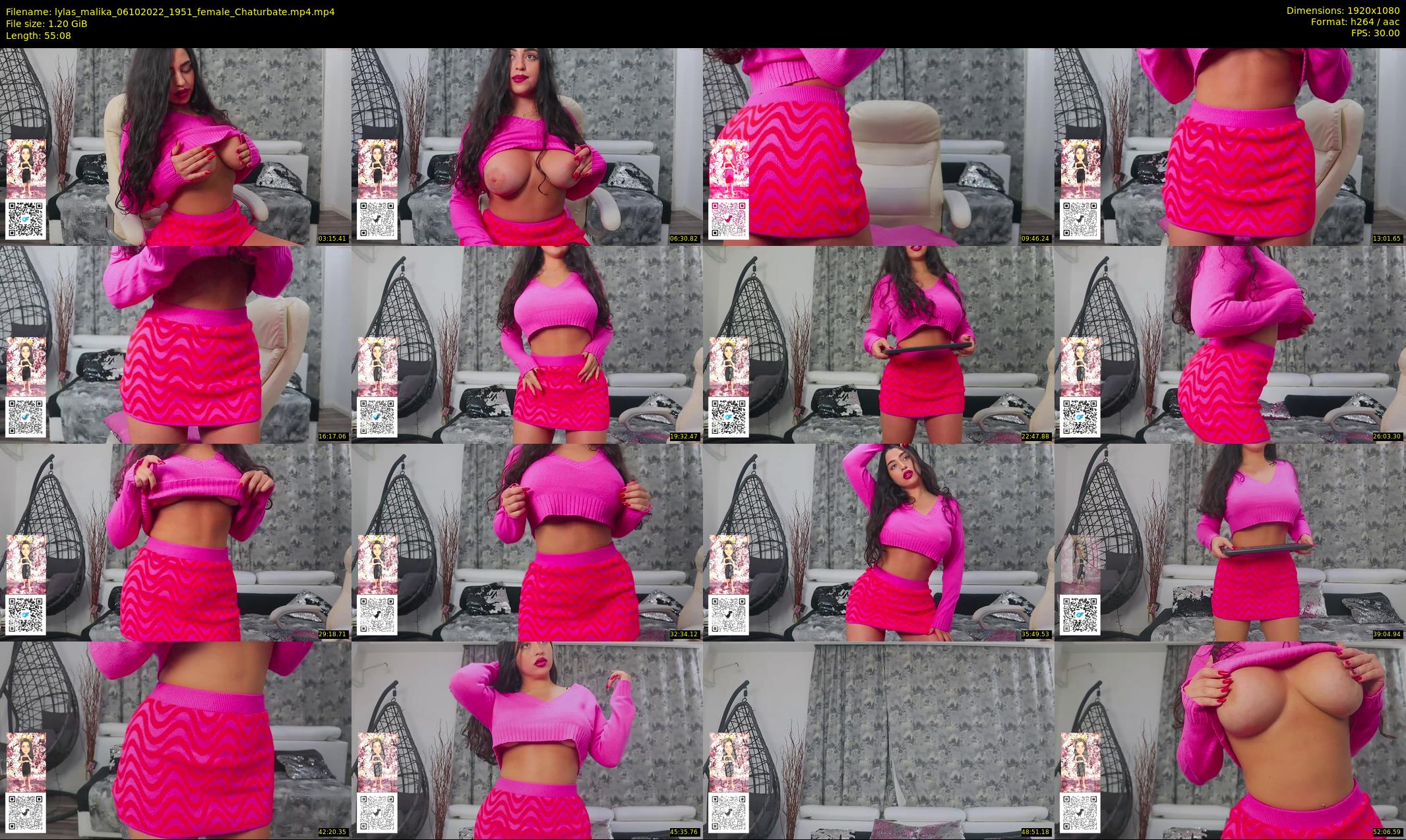 lylas_malika — 56 minute Chaturbate female cam show recording, 1080p, Oct 6, 2022