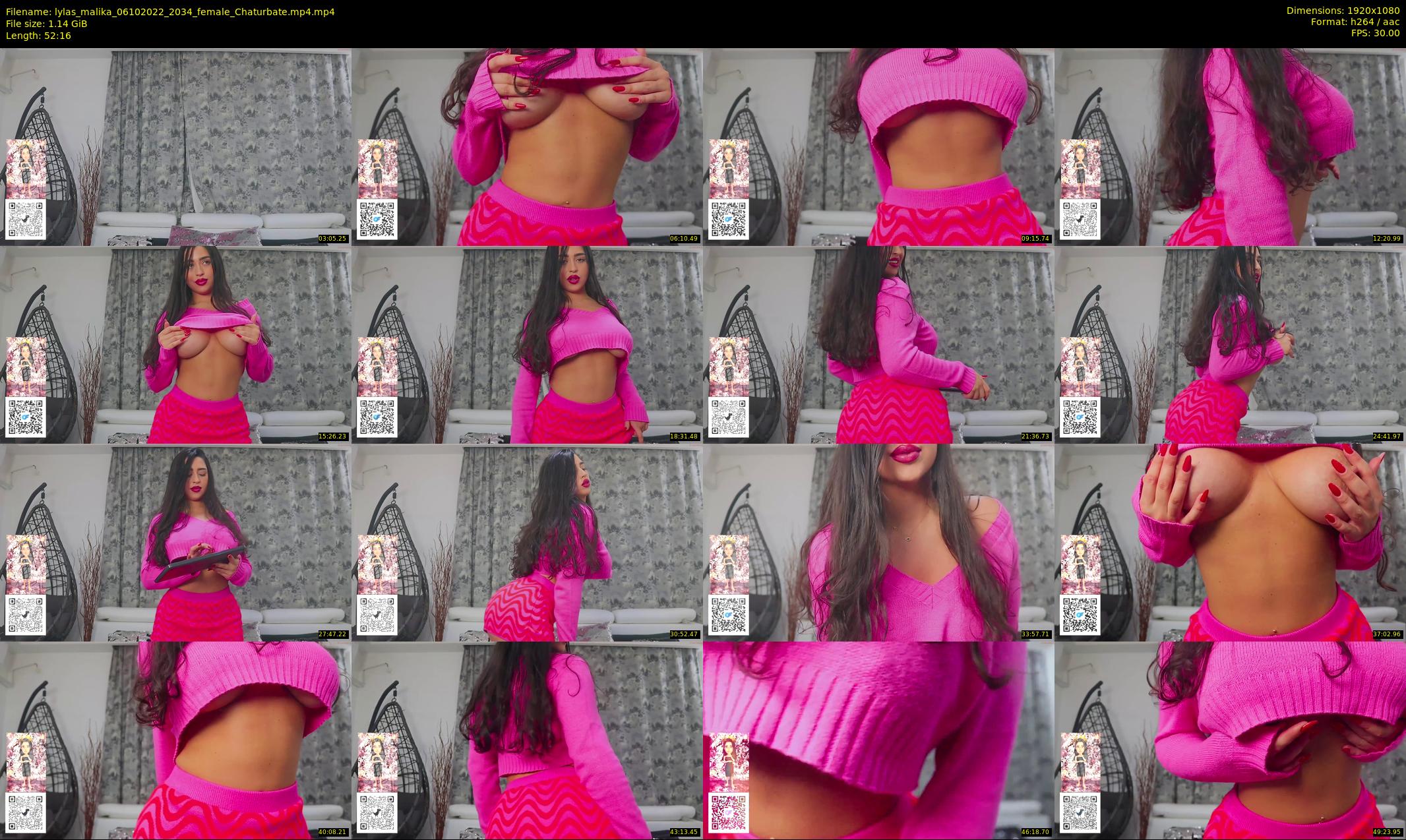 lylas_malika — 53 minute Chaturbate female cam show recording, 1080p, Oct 6, 2022