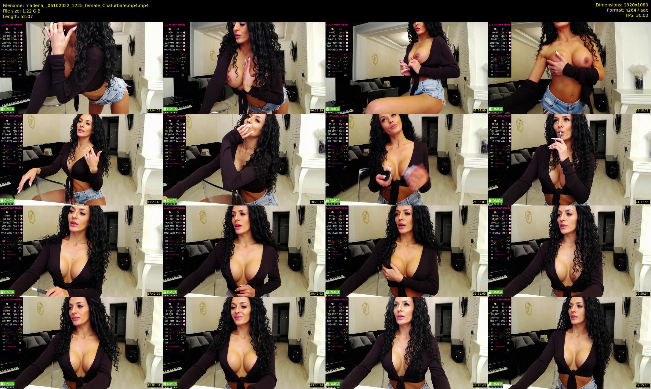 madena_ — 53 minute Chaturbate female cam show recording, 1080p, Oct 6, 2022
