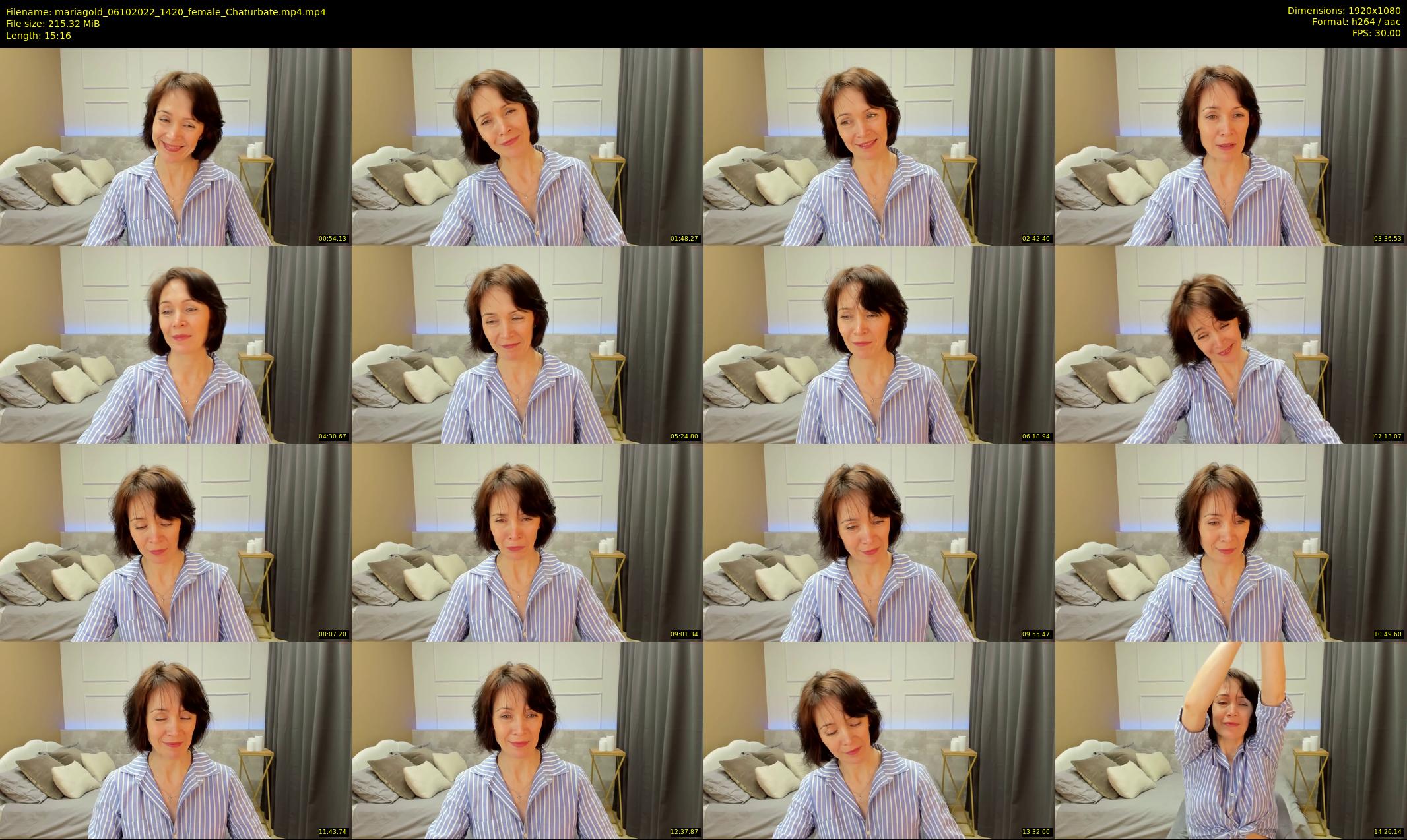 mariagold — 16 minute Chaturbate female cam show recording, 1080p, Oct 6, 2022