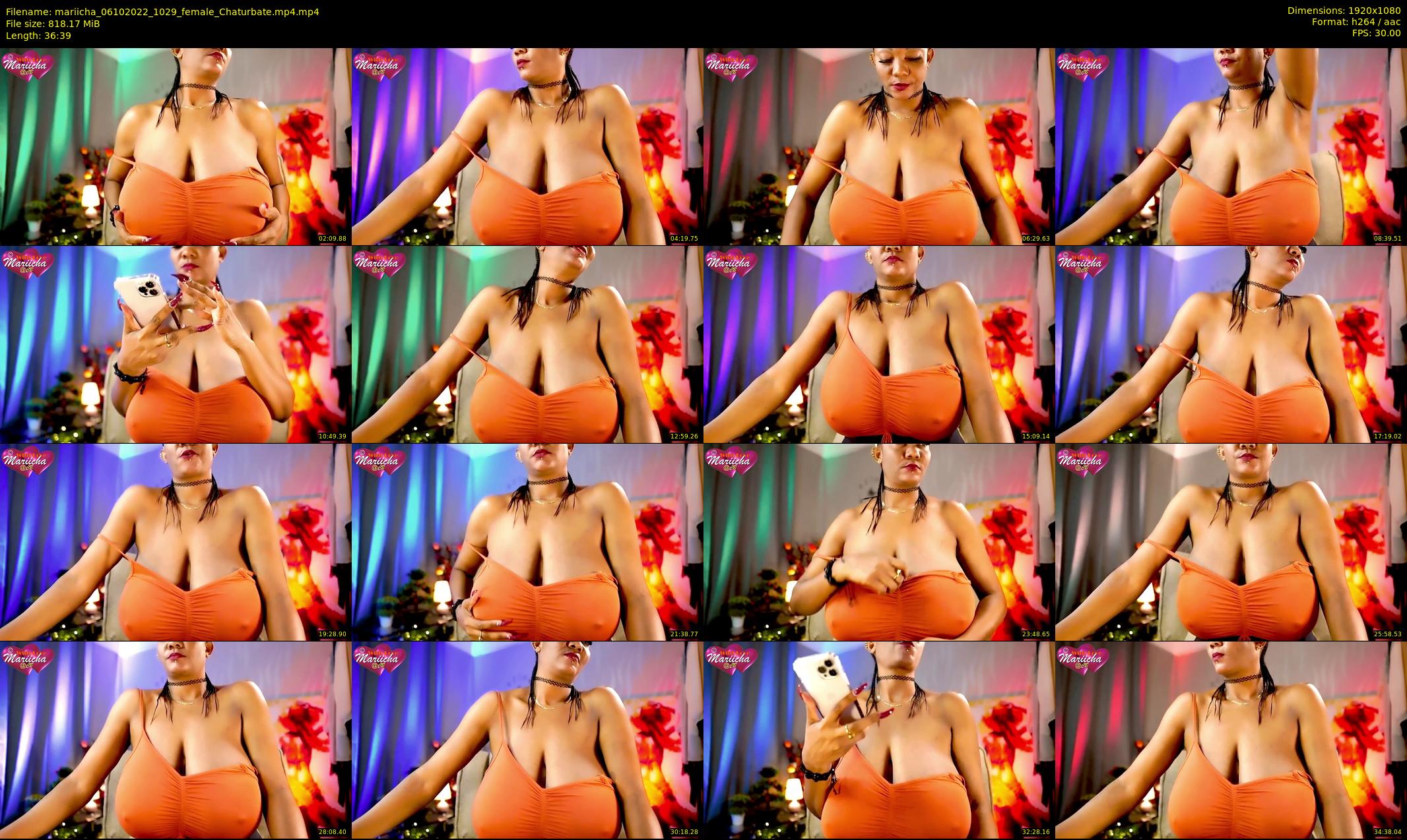 mariicha — 37 minute Chaturbate female cam show recording, 1080p, Oct 6, 2022