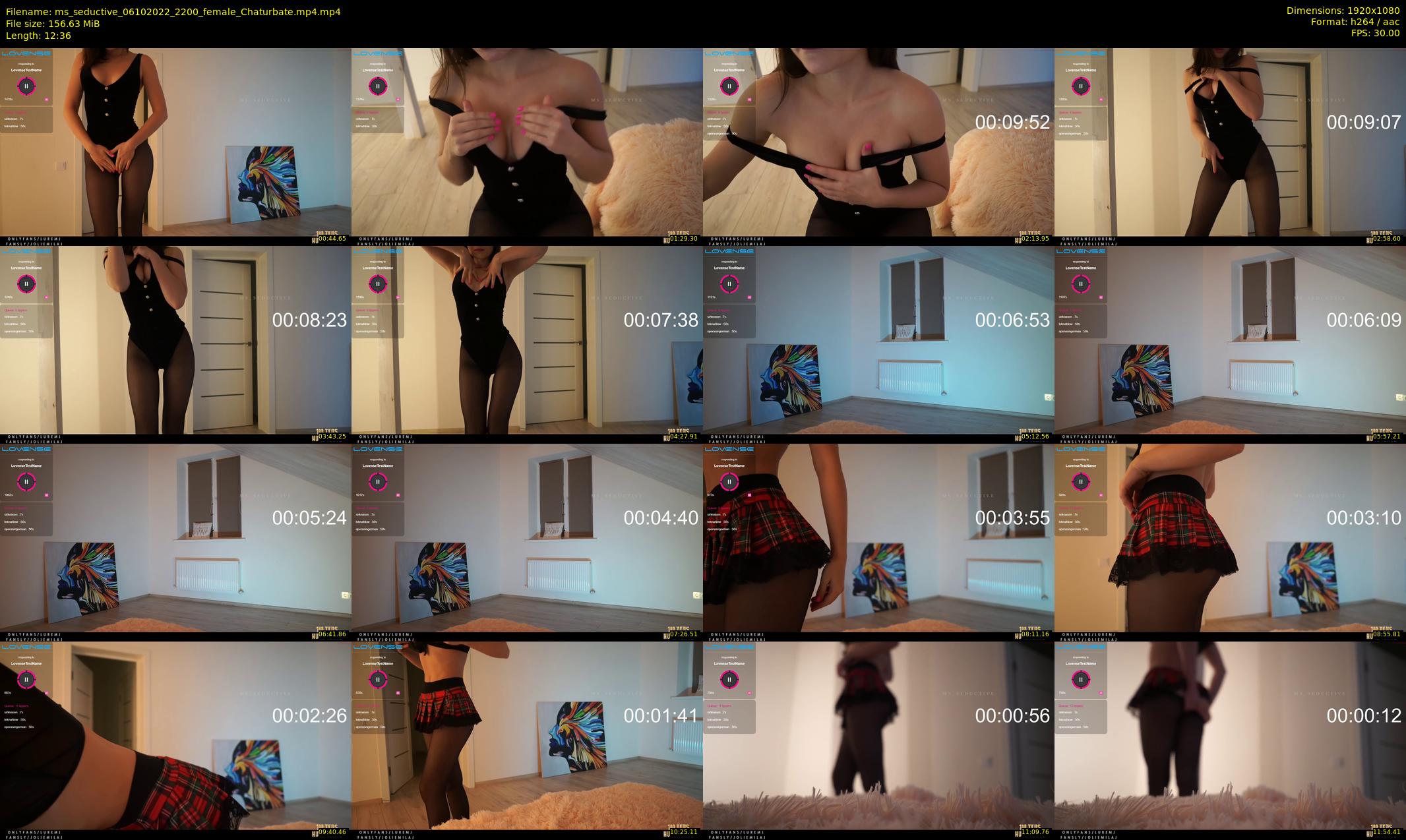 ms_seductive — 13 minute Chaturbate female cam show recording, 1080p, Oct 6, 2022