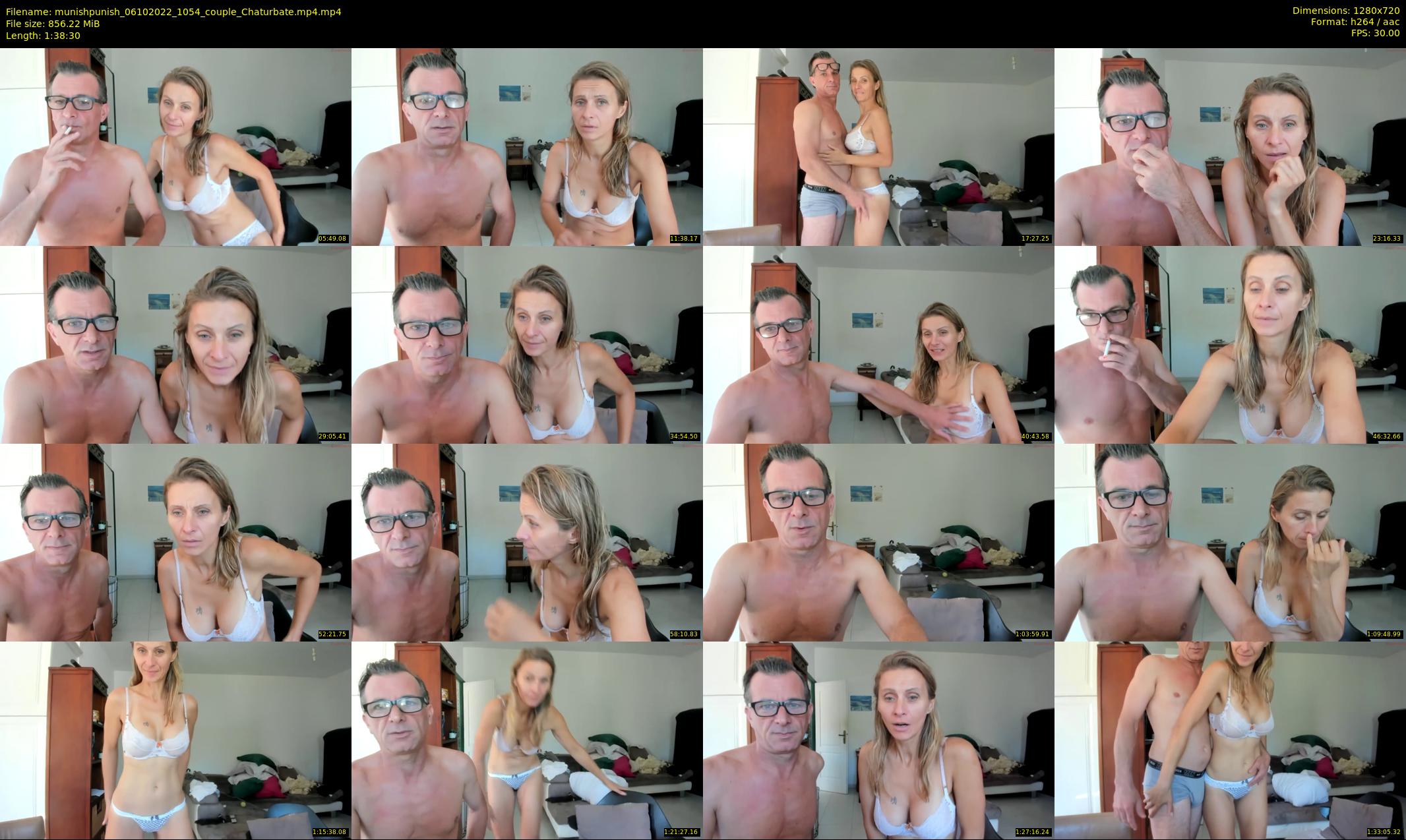 munishpunish — 99 minute Chaturbate couple cam show recording, 720p, Oct 6, 2022