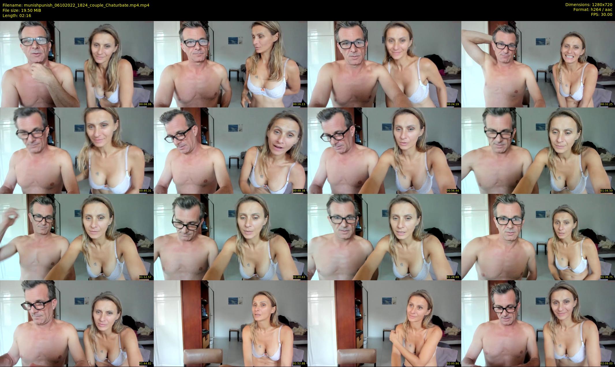 munishpunish — 3 minute Chaturbate couple cam show recording, 720p, Oct 6, 2022