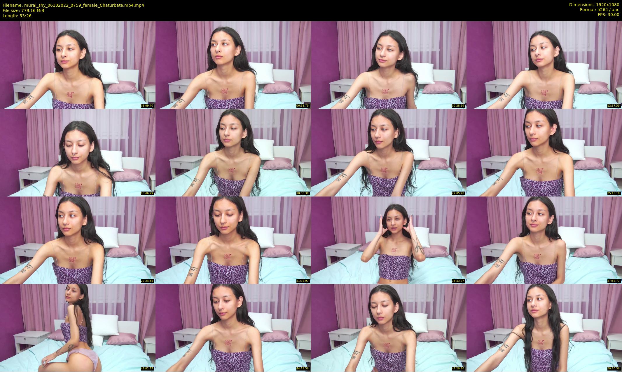 murai_shy — 54 minute Chaturbate female cam show recording, 1080p, Oct 6, 2022