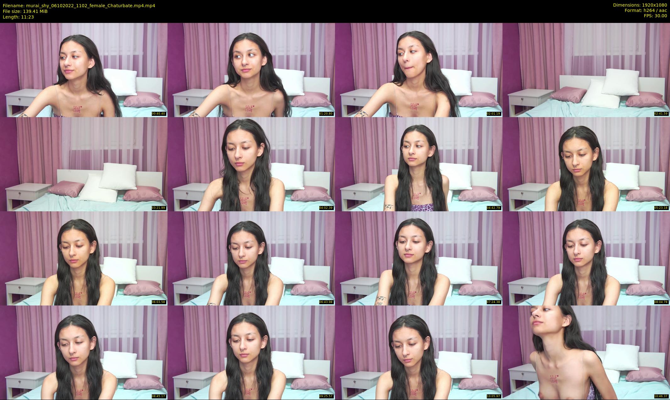 murai_shy — 12 minute Chaturbate female cam show recording, 1080p, Oct 6, 2022