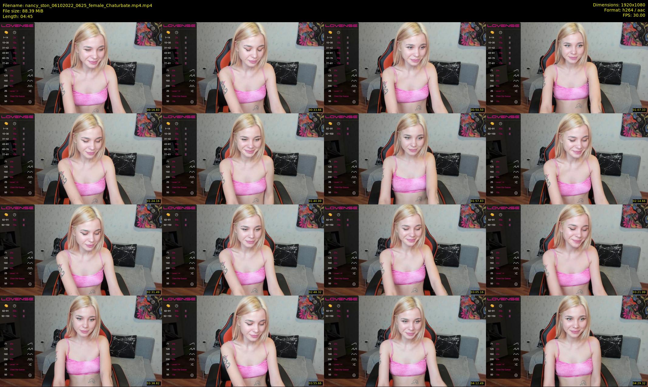 nancy_ston — 5 minute Chaturbate female cam show recording, 1080p, Oct 6, 2022