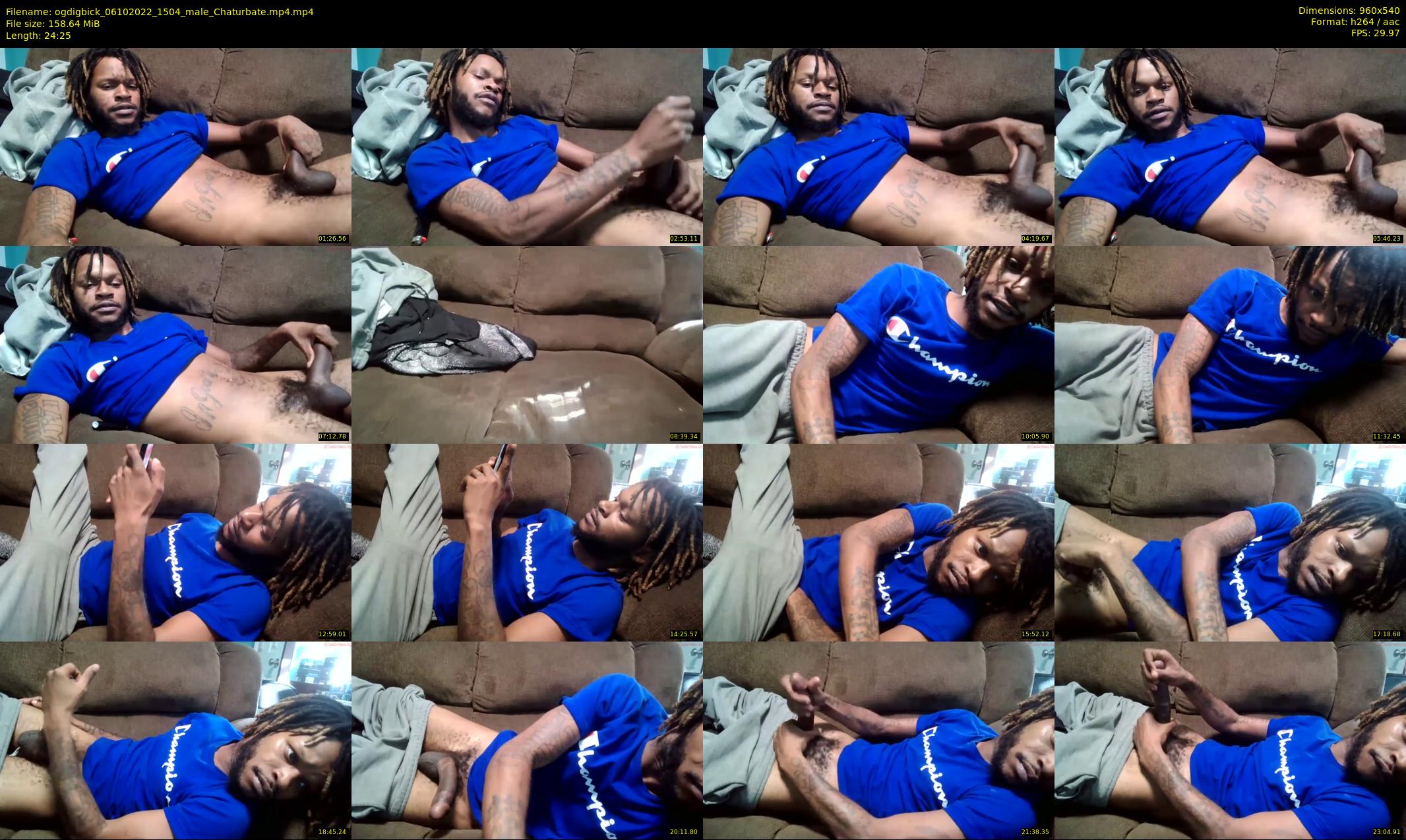 ogdigbick — 25 minute Chaturbate male cam show recording, 480p, Oct 6, 2022