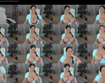 queenevamariaa — 54 minute Chaturbate female cam show recording, 1080p, Oct 7, 2022