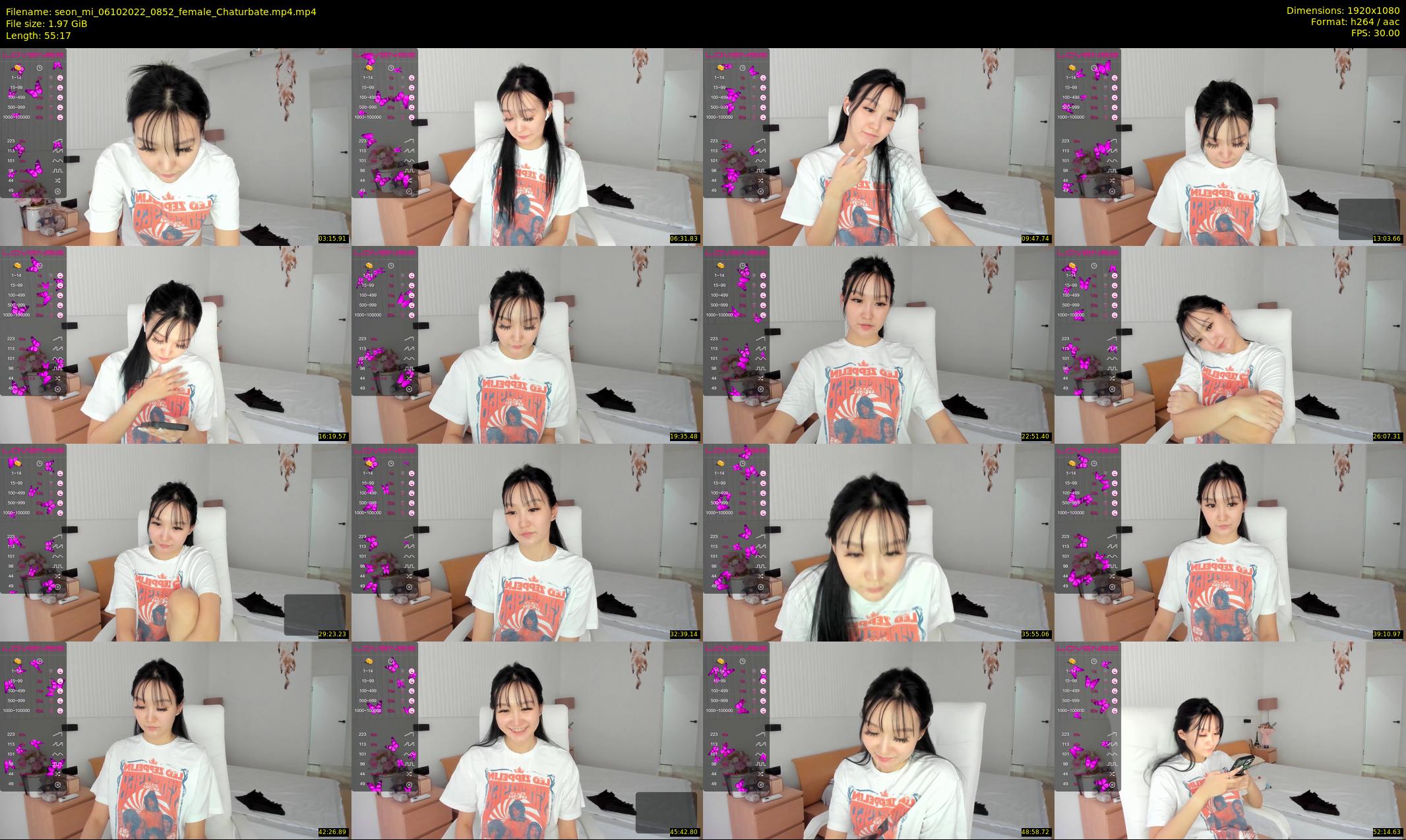 seon_mi — 56 minute Chaturbate female cam show recording, 1080p, Oct 6, 2022