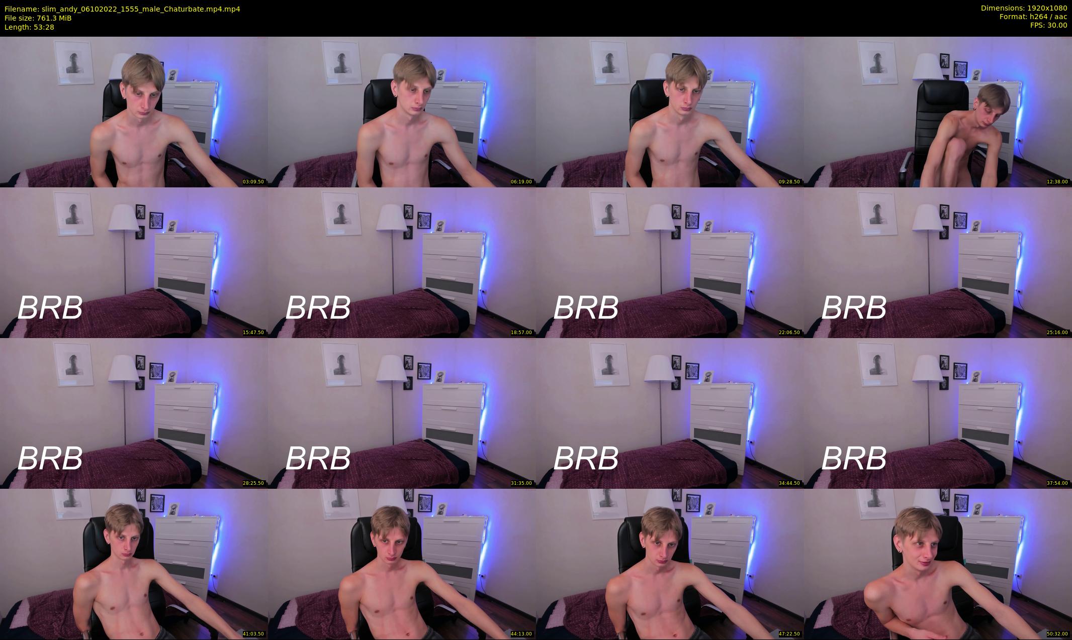 slim_andy — 54 minute Chaturbate male cam show recording, 1080p, Oct 6, 2022