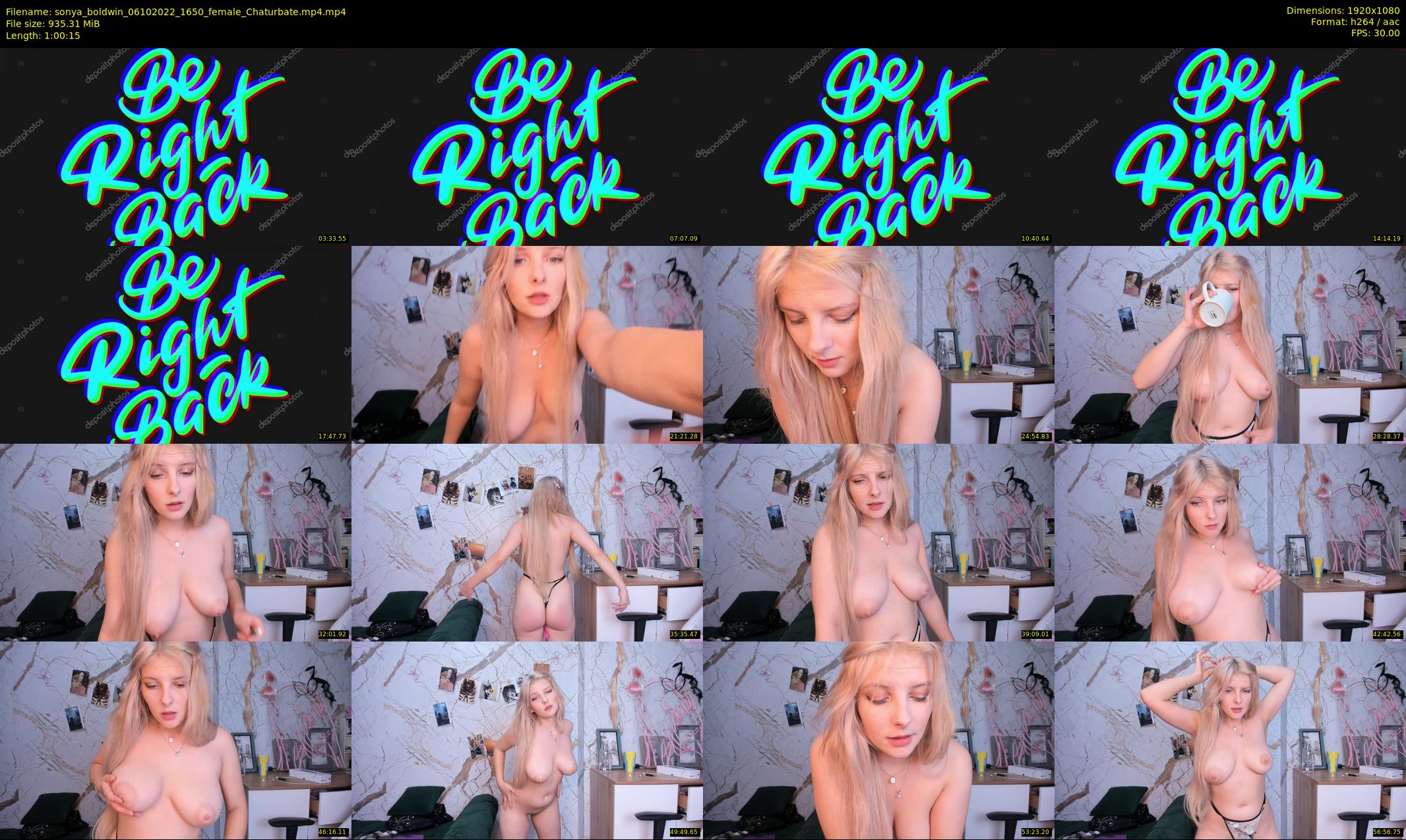 sonya_boldwin — 61 minute Chaturbate female cam show recording, 1080p, Oct 6, 2022