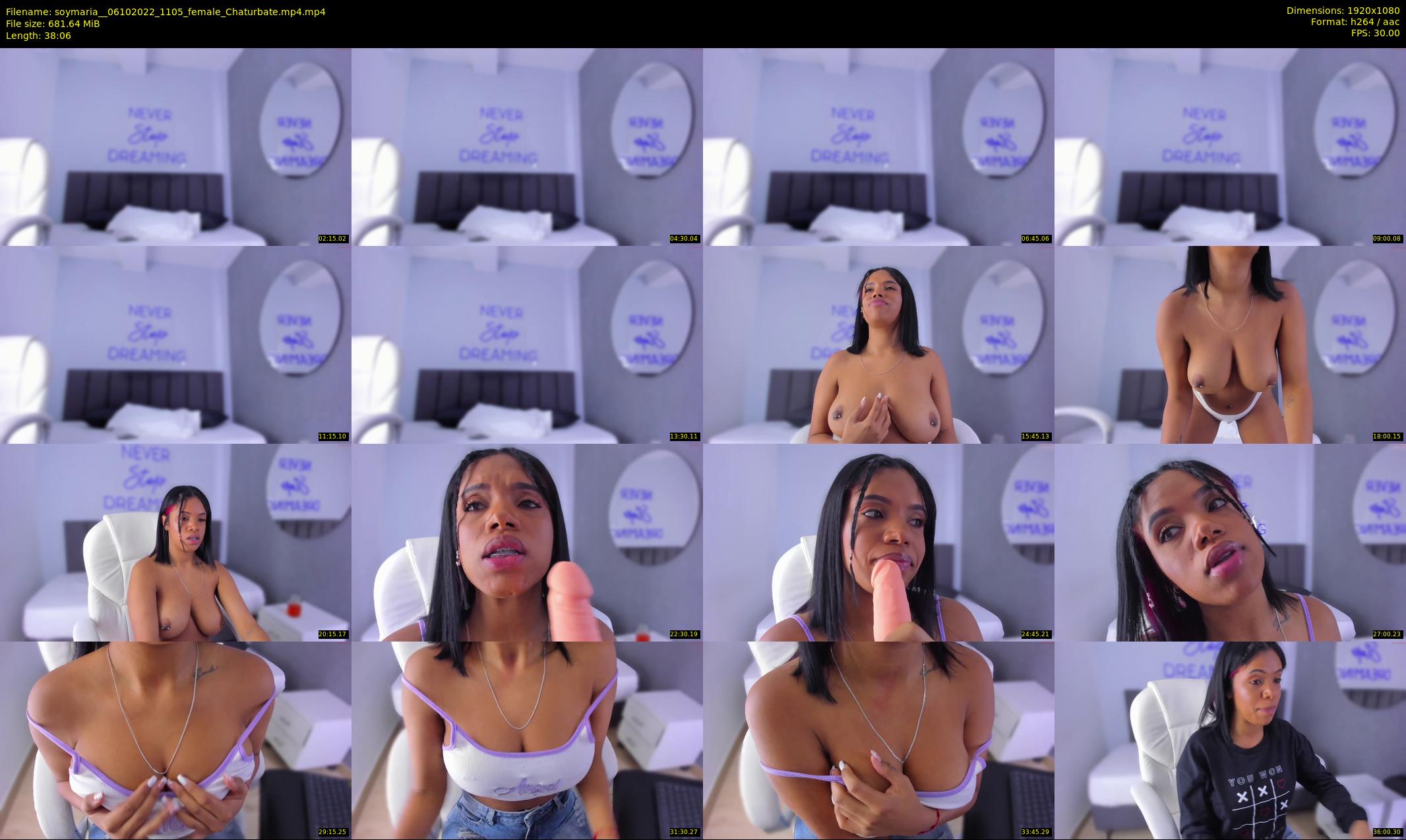 soymaria_ — 39 minute Chaturbate female cam show recording, 1080p, Oct 6, 2022