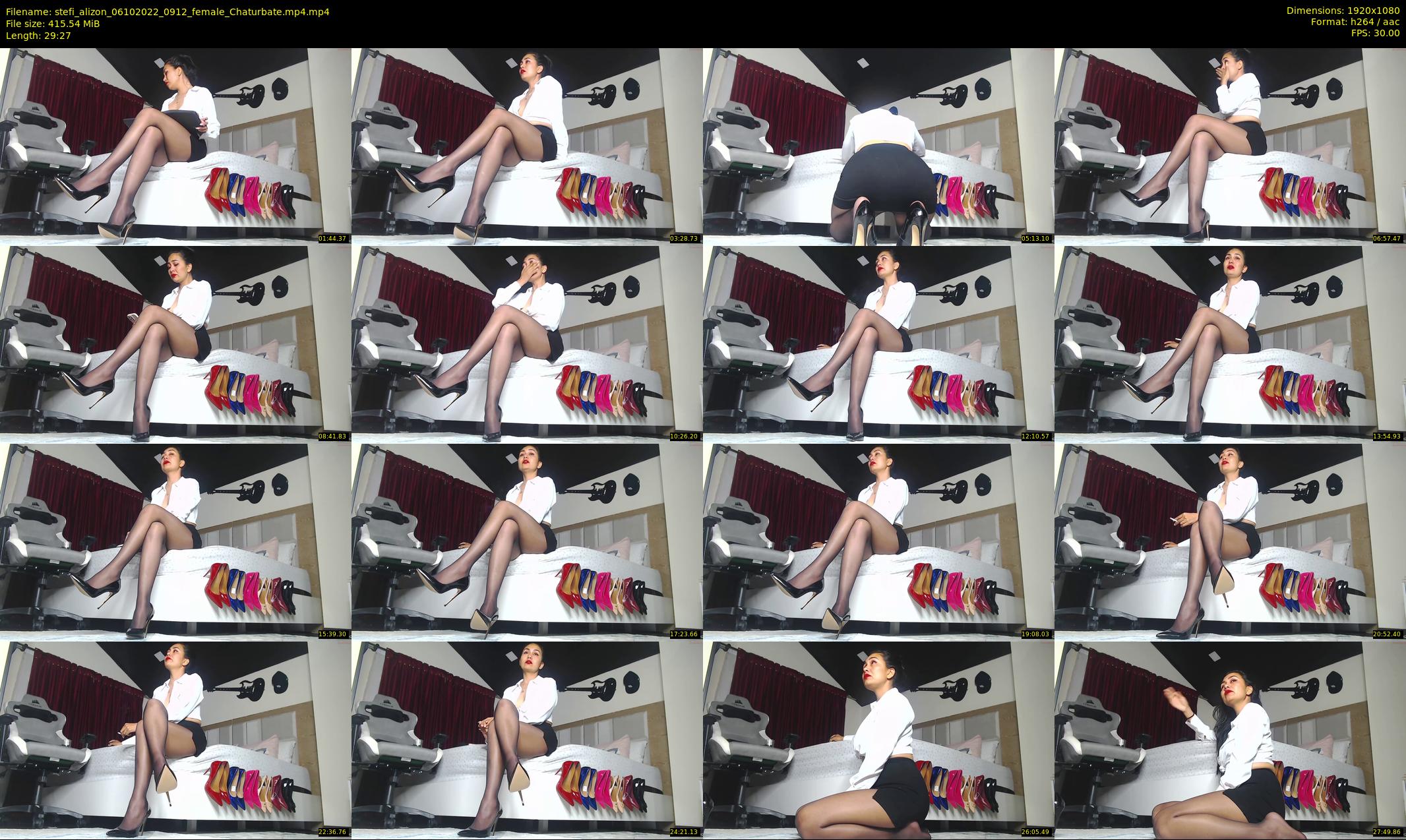 stefi_alizon — 30 minute Chaturbate female cam show recording, 1080p, Oct 6, 2022