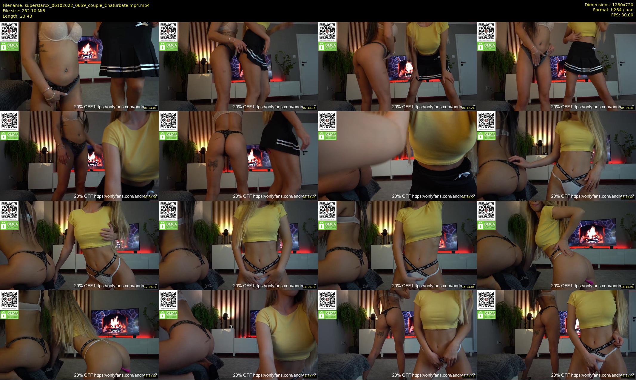 superstarxx — 24 minute Chaturbate female cam show recording, 720p, Oct 6, 2022