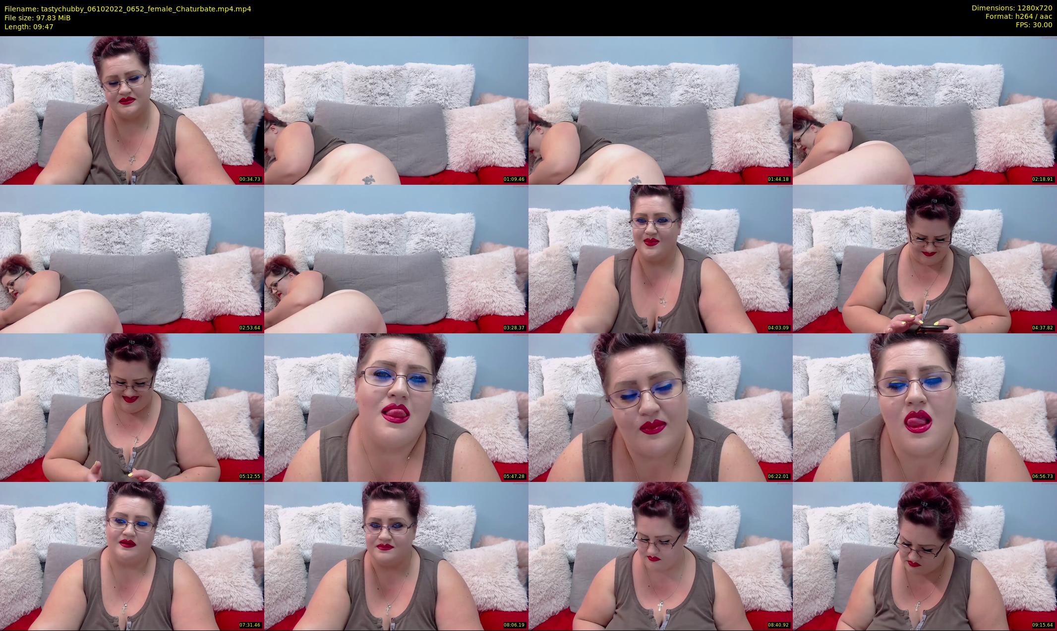 tastychubby — 10 minute Chaturbate female cam show recording, 720p, Oct 6, 2022