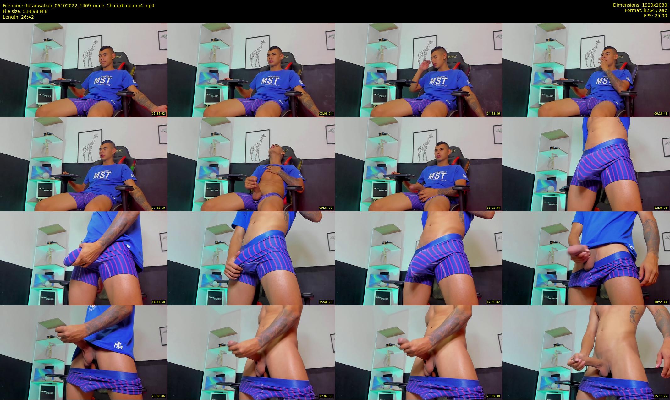 tatanwalker — 27 minute Chaturbate male cam show recording, 1080p, Oct 6, 2022