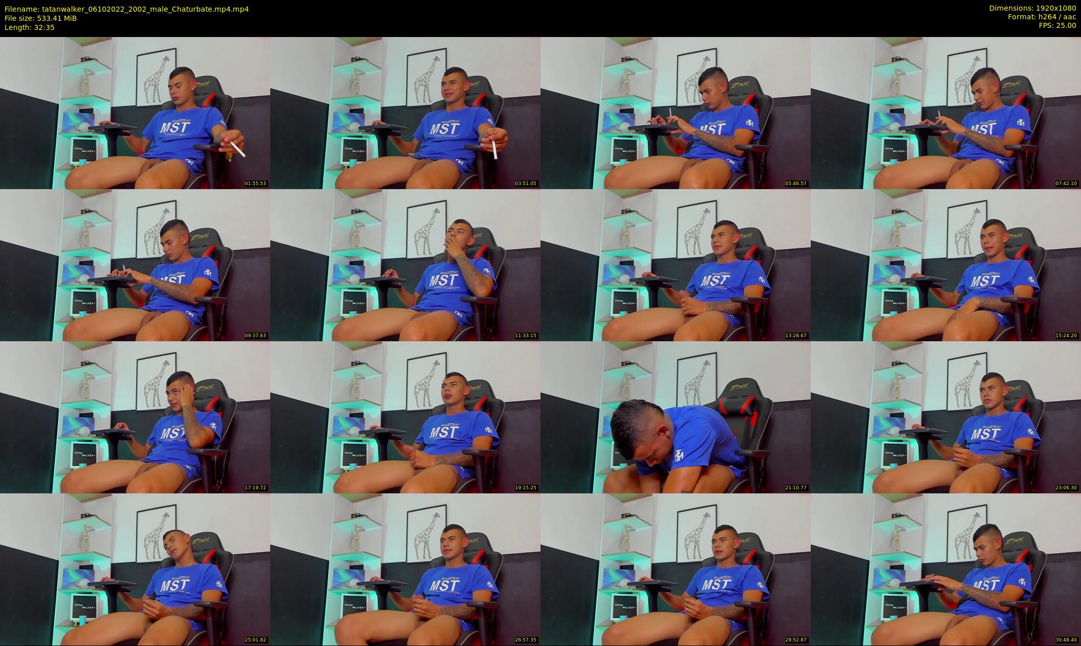 tatanwalker — 33 minute Chaturbate male cam show recording, 1080p, Oct 6, 2022