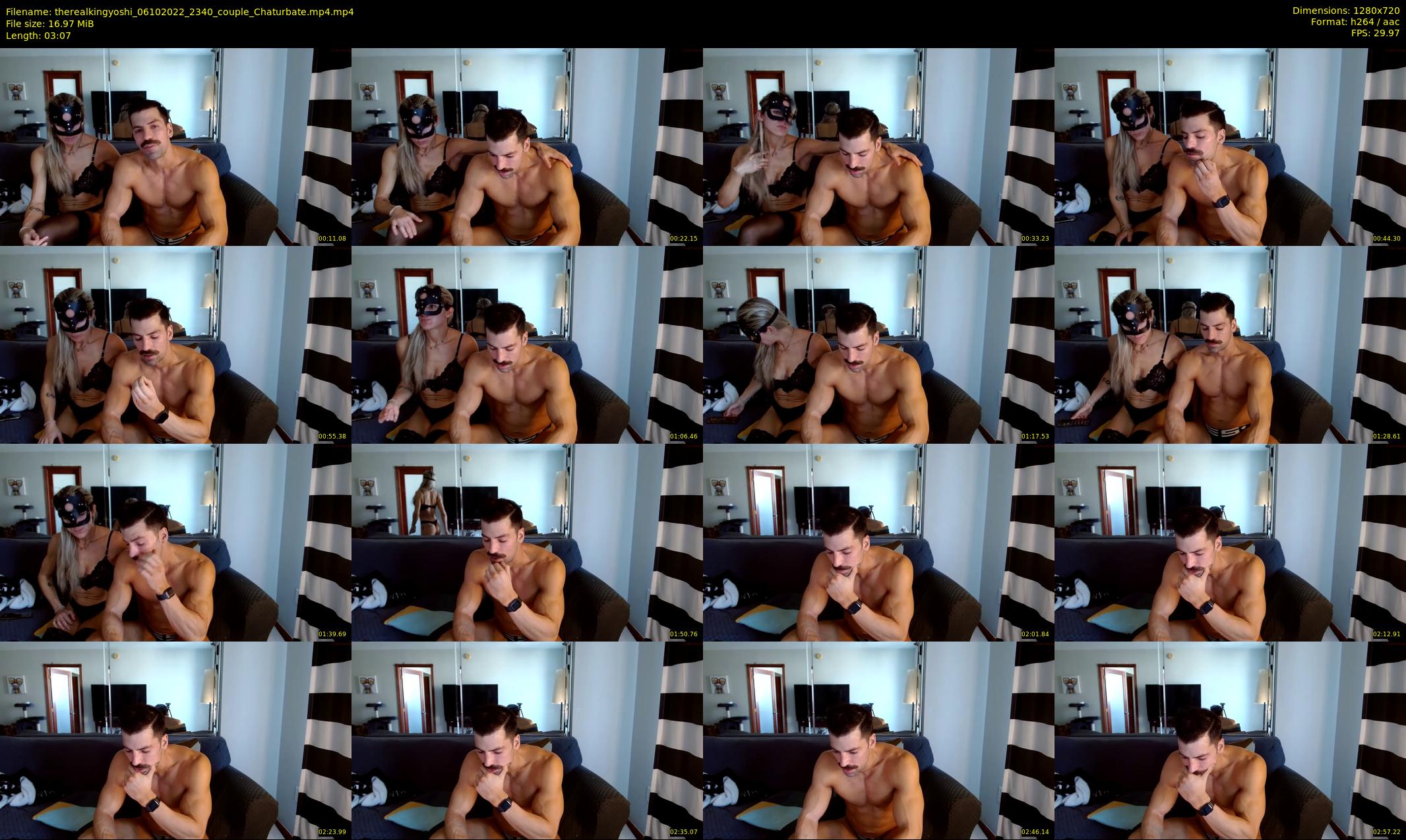 therealkingyoshi — 4 minute Chaturbate male cam show recording, 720p, Oct 6, 2022