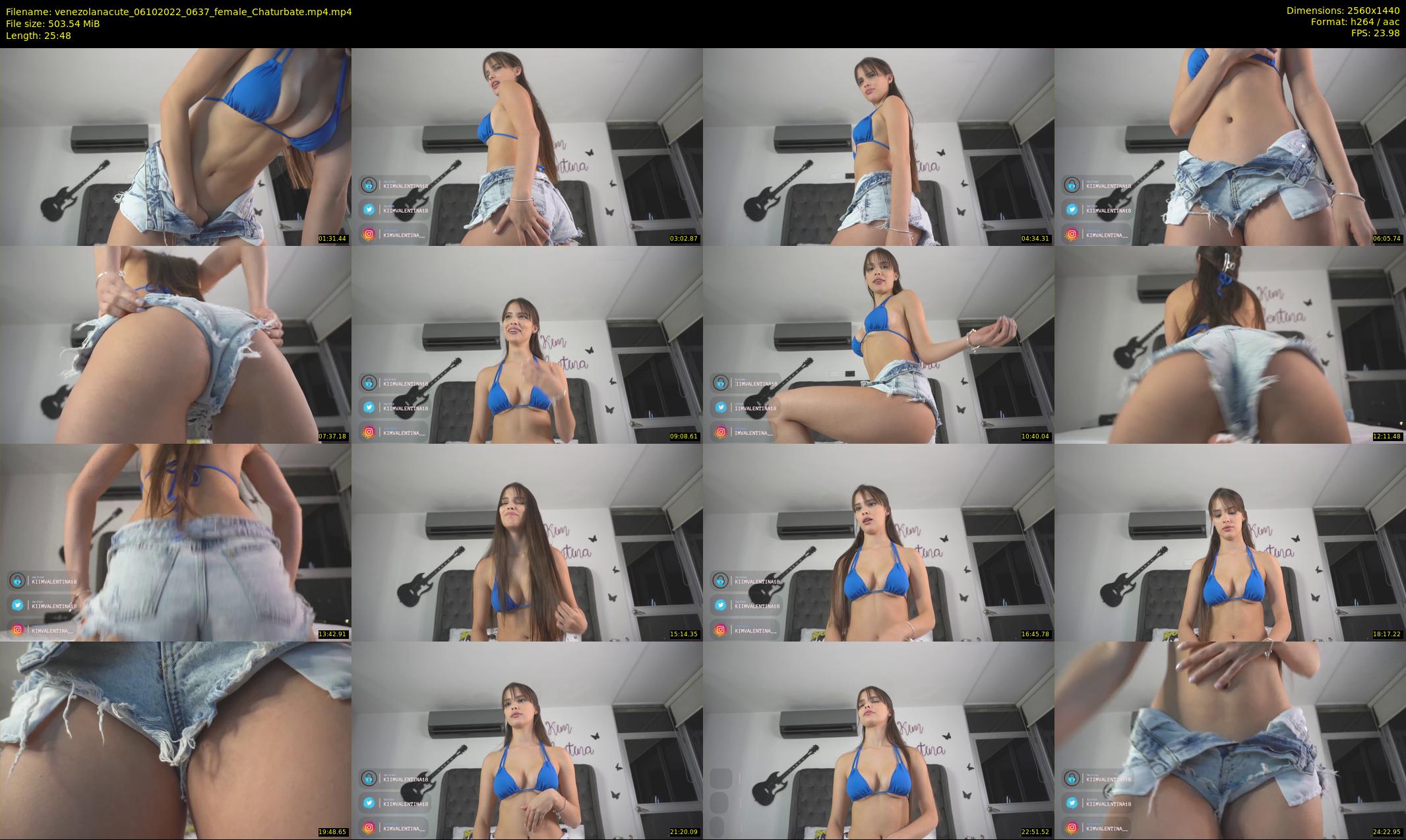 venezolanacute — 26 minute Chaturbate female cam show recording, 1080p, Oct 6, 2022