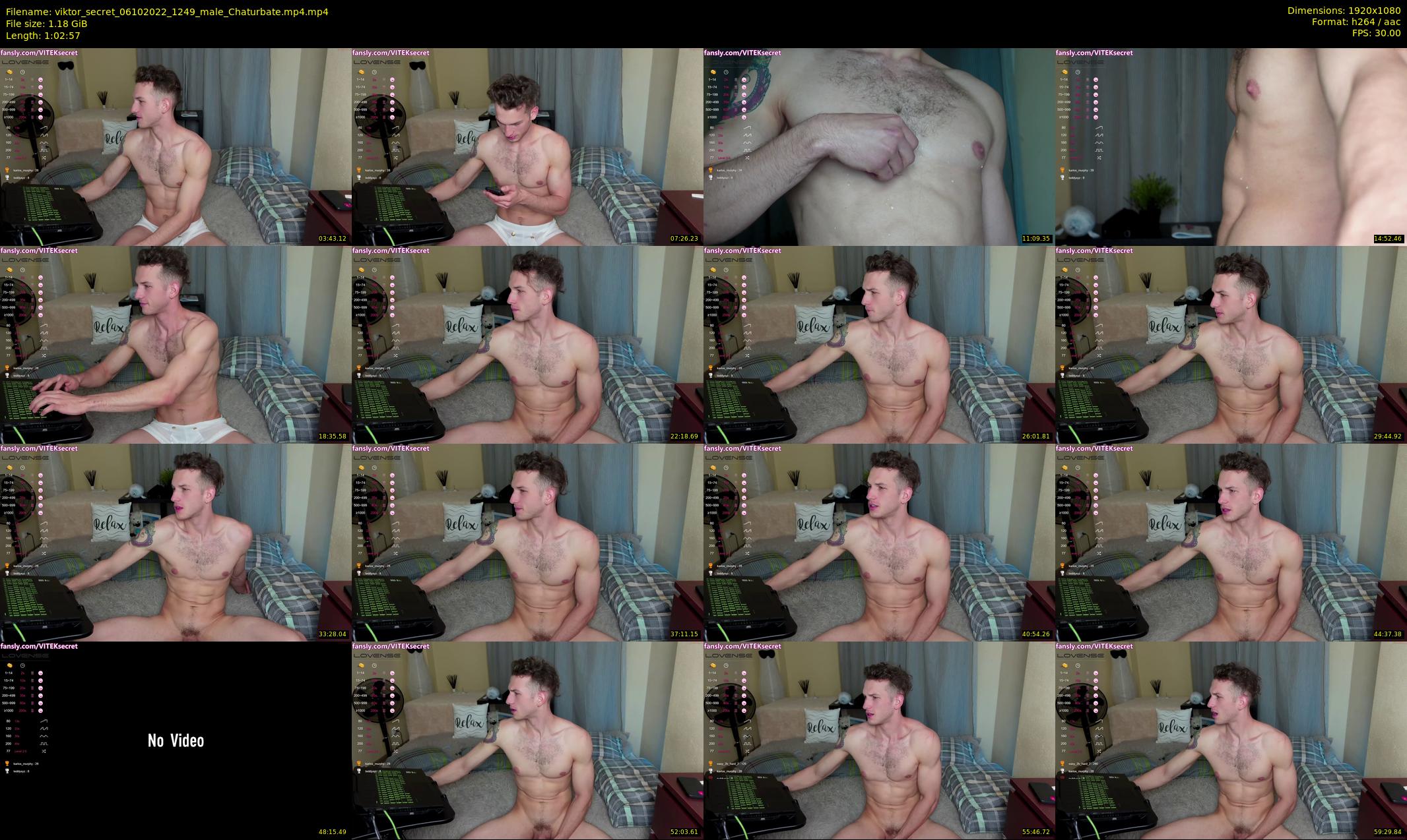 viktor_secret — 63 minute Chaturbate male cam show recording, 1080p, Oct 6, 2022
