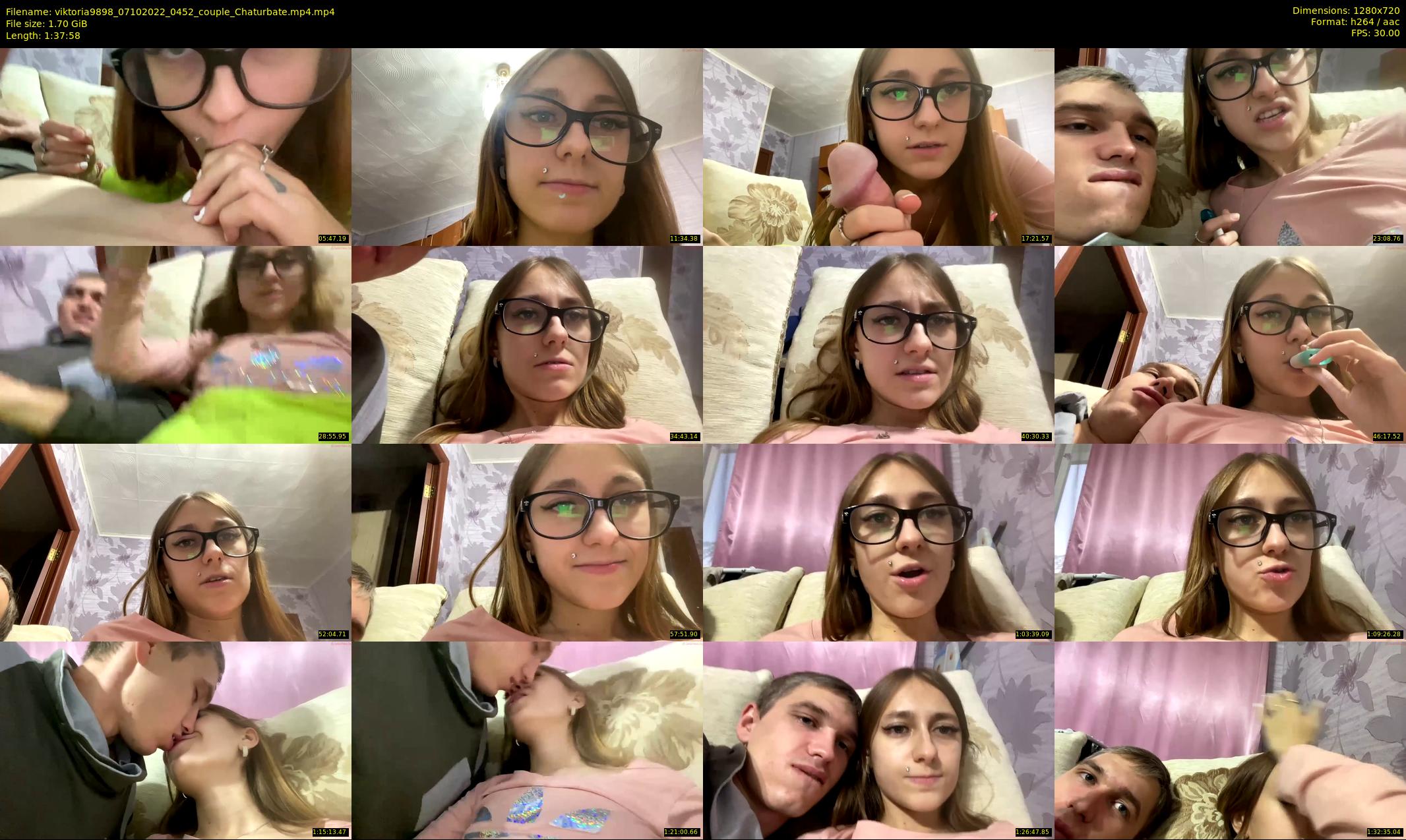 viktoria9898 — 98 minute Chaturbate couple cam show recording, 720p, Oct 7, 2022