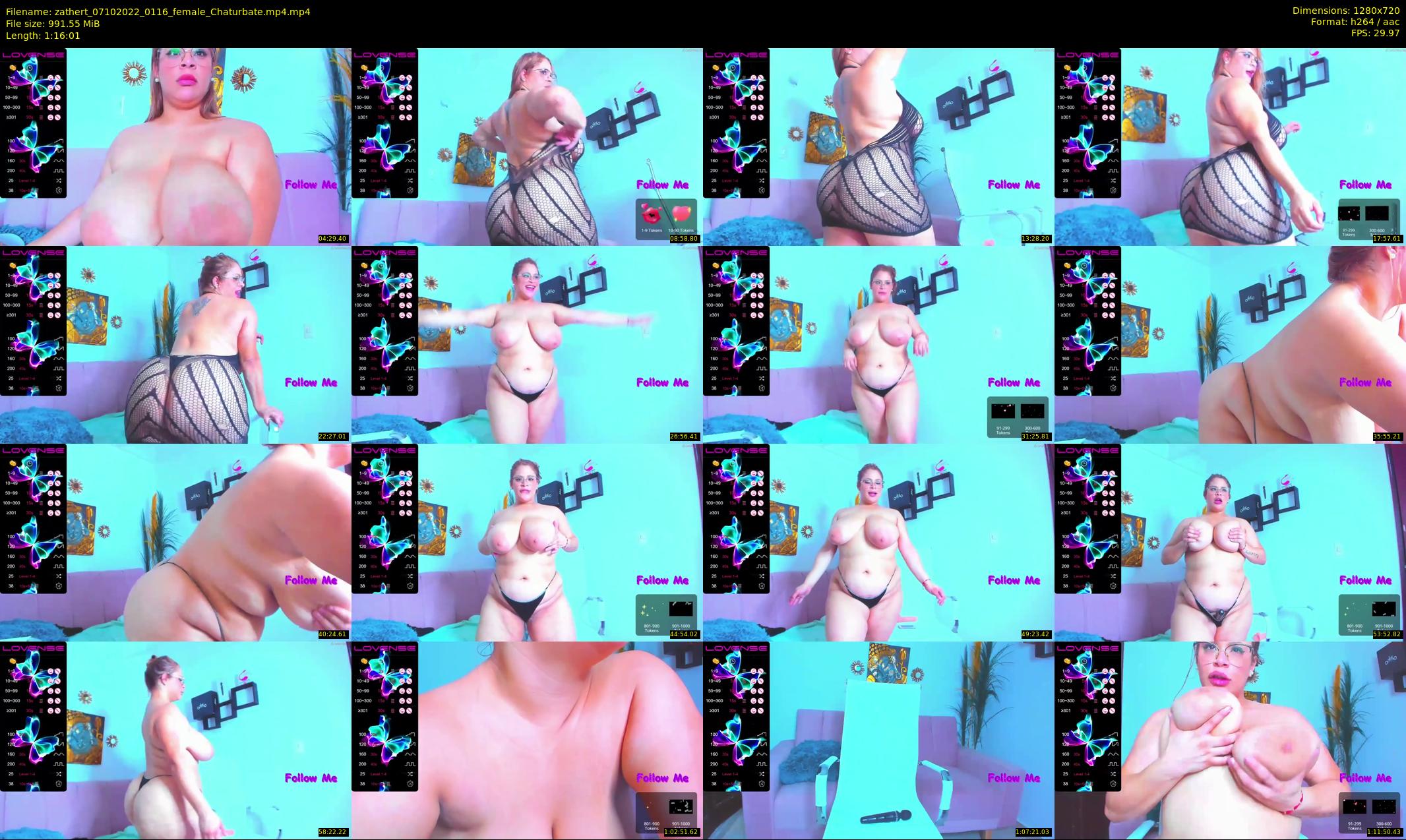 zathert — 77 minute Chaturbate female cam show recording, 720p, Oct 7, 2022