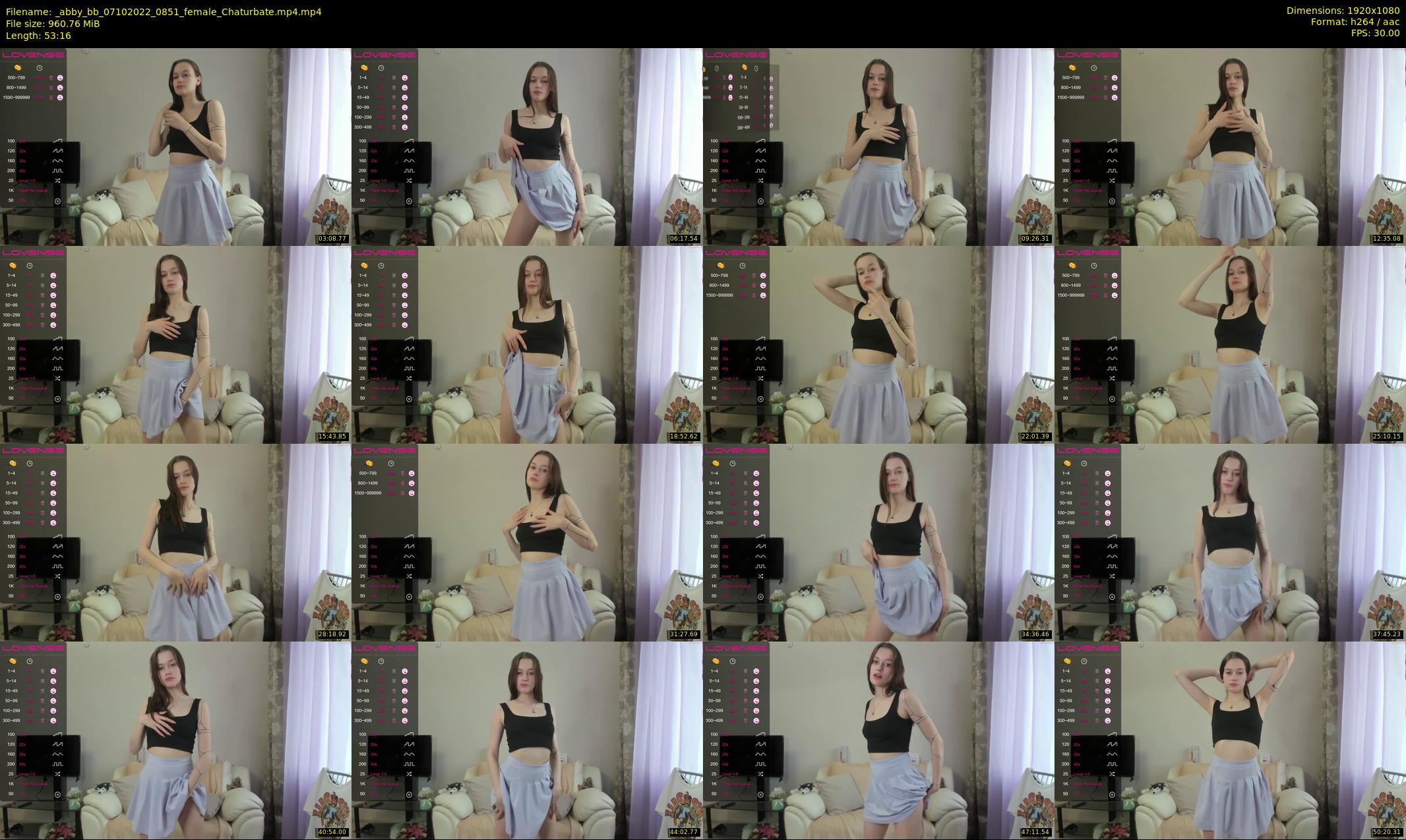 _abby_bb — 54 minute Chaturbate female cam show recording, 1080p, Oct 7, 2022