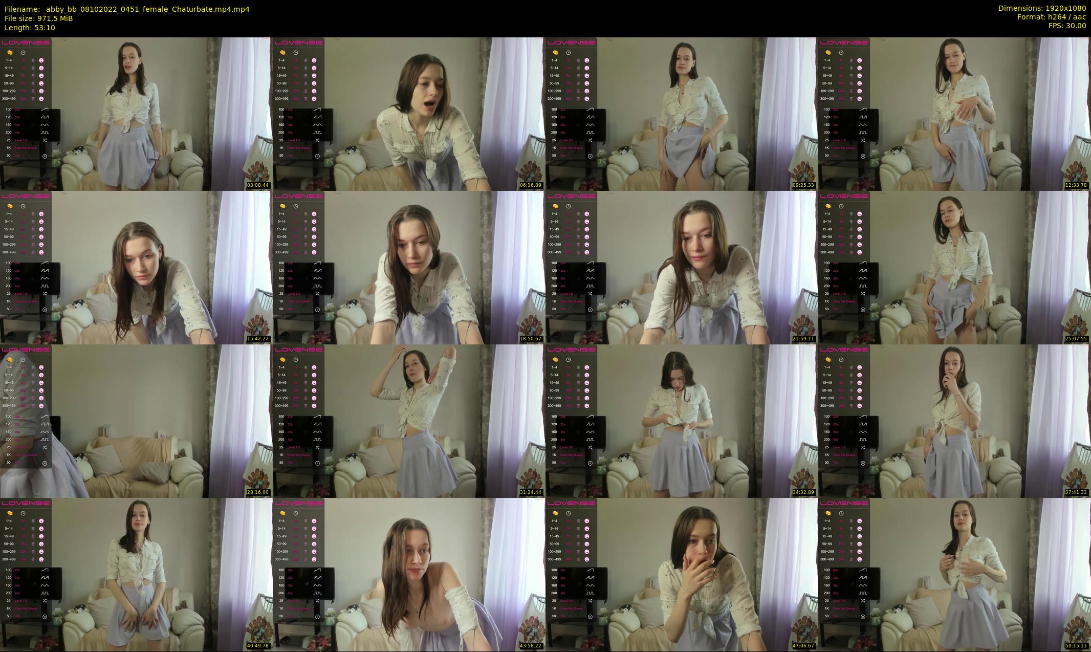 _abby_bb — 54 minute Chaturbate female cam show recording, 1080p, Oct 8, 2022