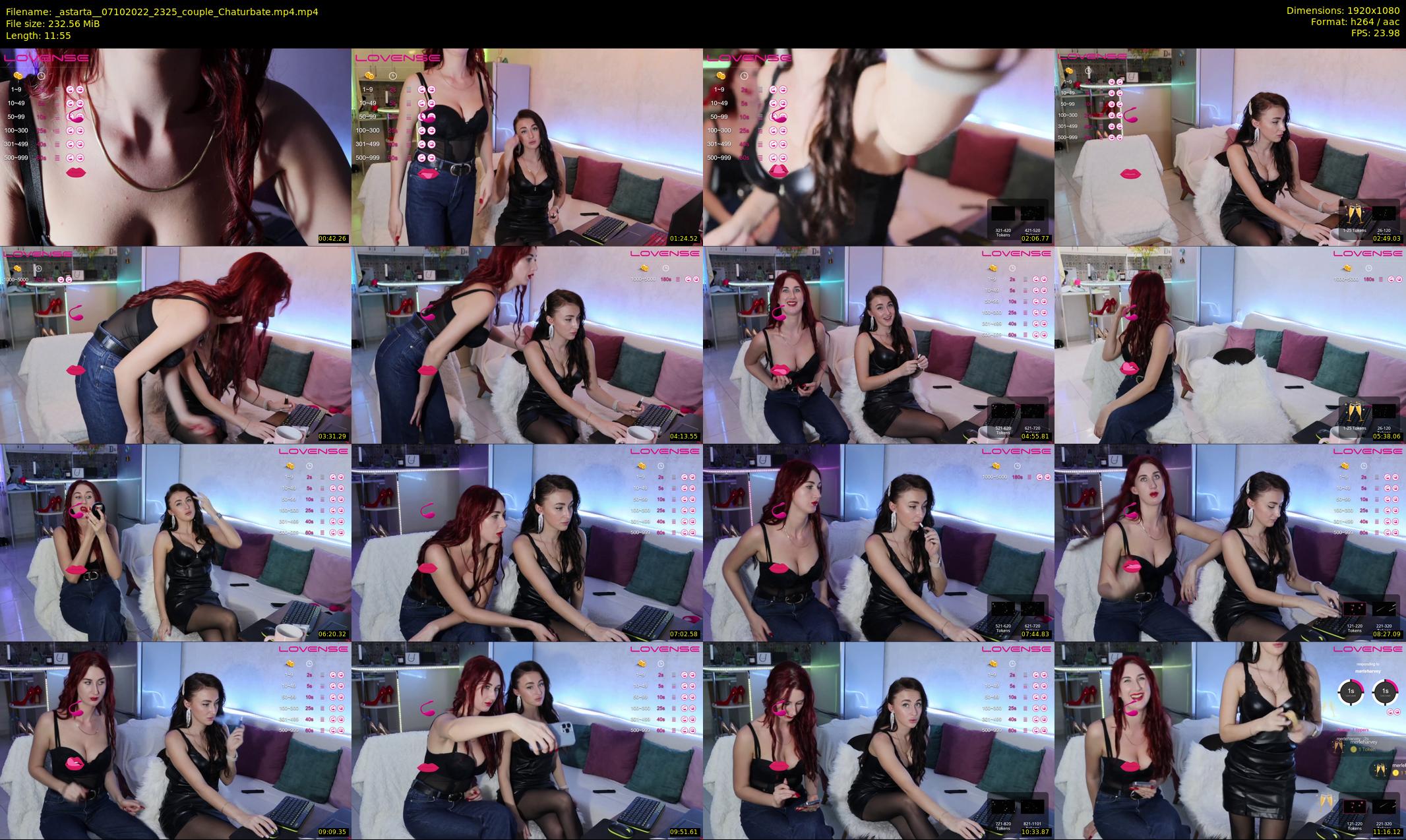 _astarta_ — 12 minute Chaturbate female cam show recording, 1080p, Oct 7, 2022