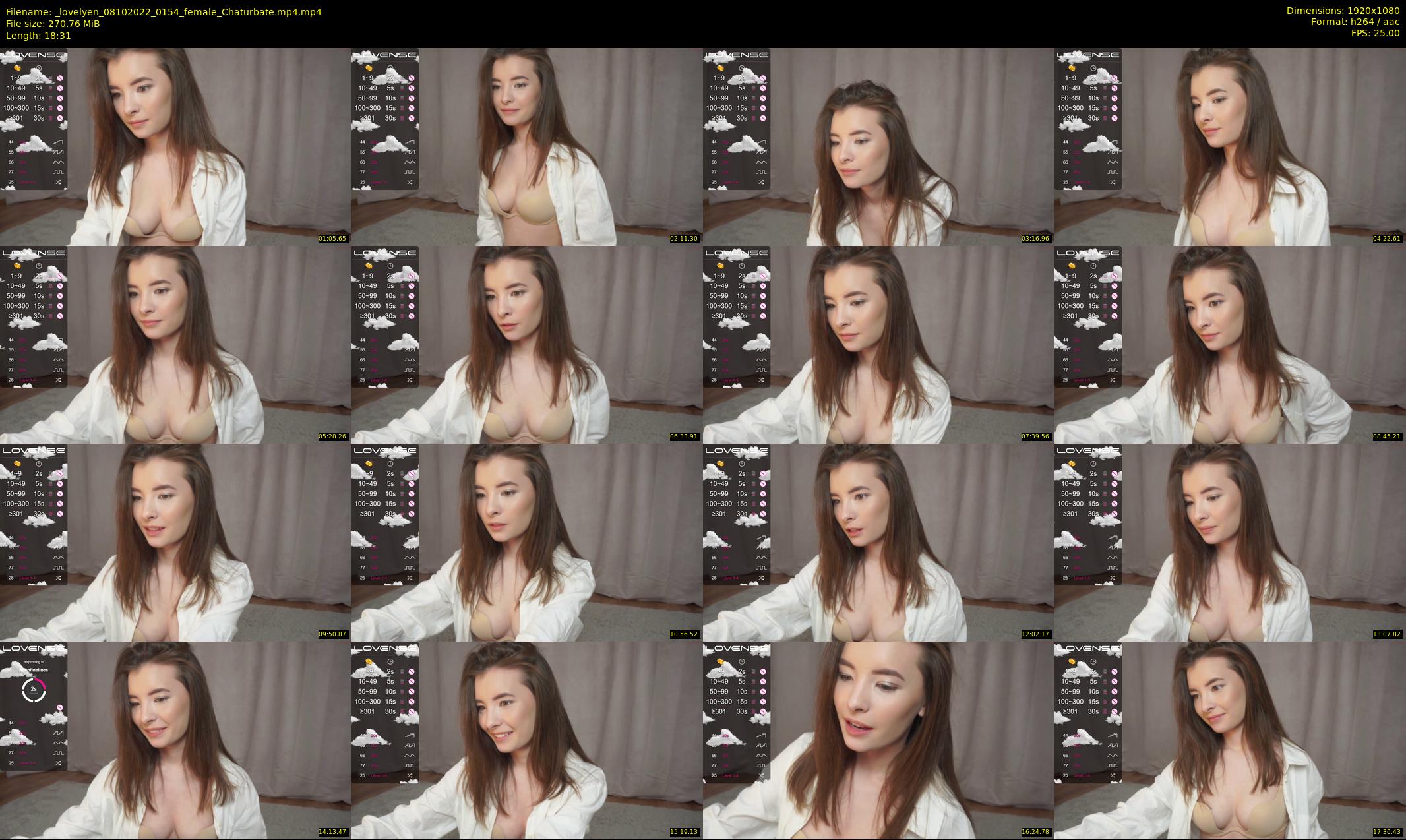 _lovelyen — 19 minute Chaturbate female cam show recording, 1080p, Oct 8, 2022