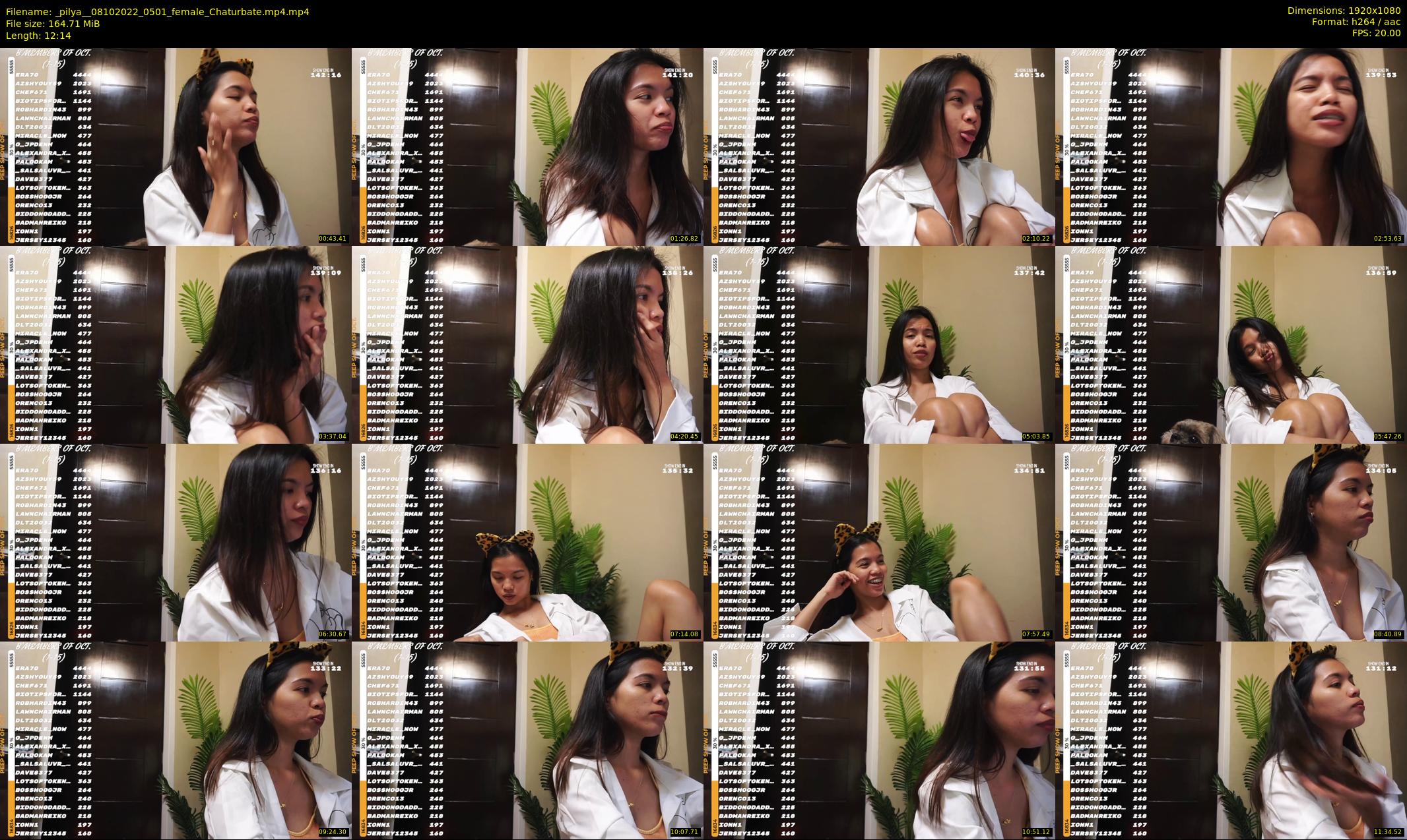 _pilya_ — 13 minute Chaturbate female cam show recording, 1080p, Oct 8, 2022
