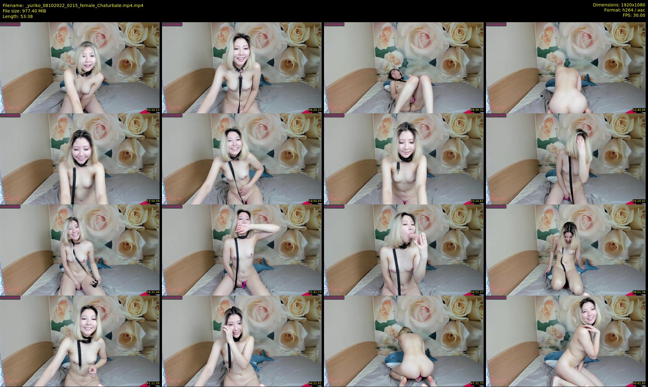 _yuriko — 54 minute Chaturbate female cam show recording, 1080p, Oct 8, 2022