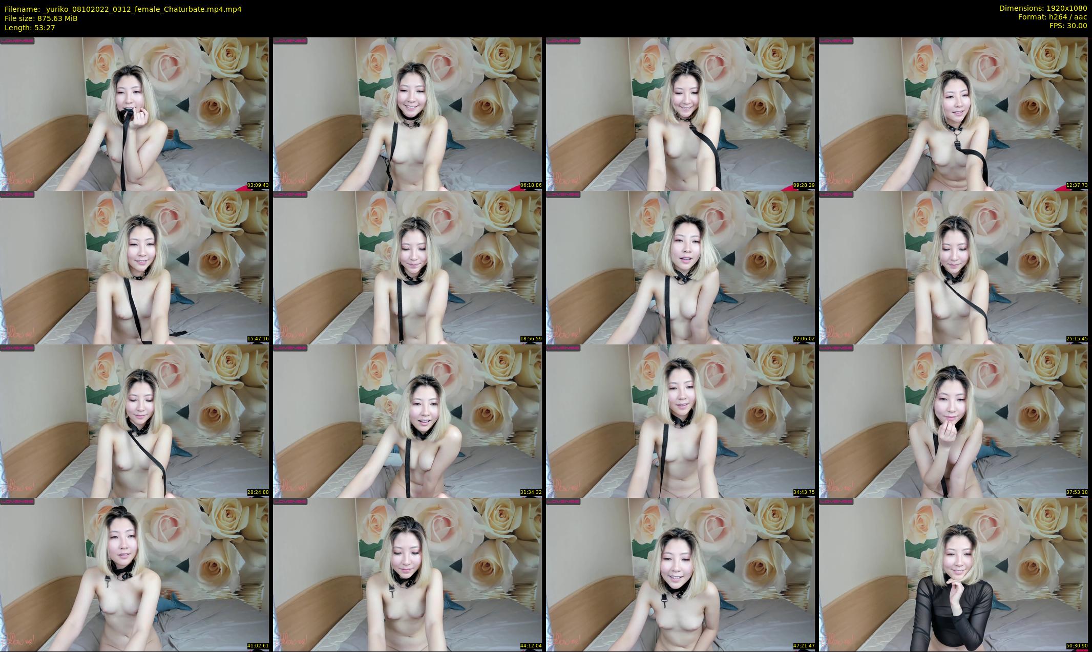 _yuriko — 54 minute Chaturbate female cam show recording, 1080p, Oct 8, 2022