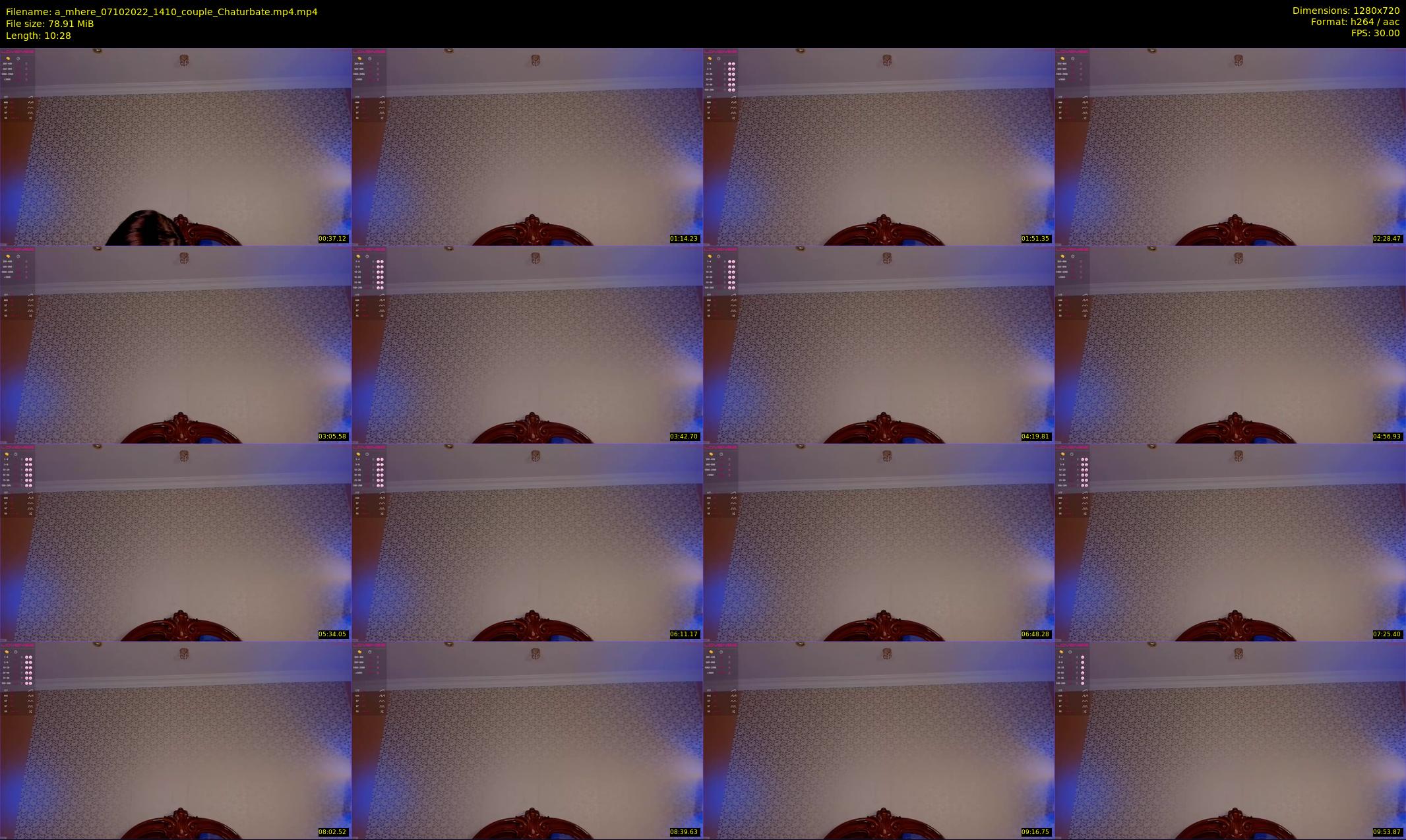 a_mhere — 11 minute Chaturbate couple cam show recording, 720p, Oct 7, 2022