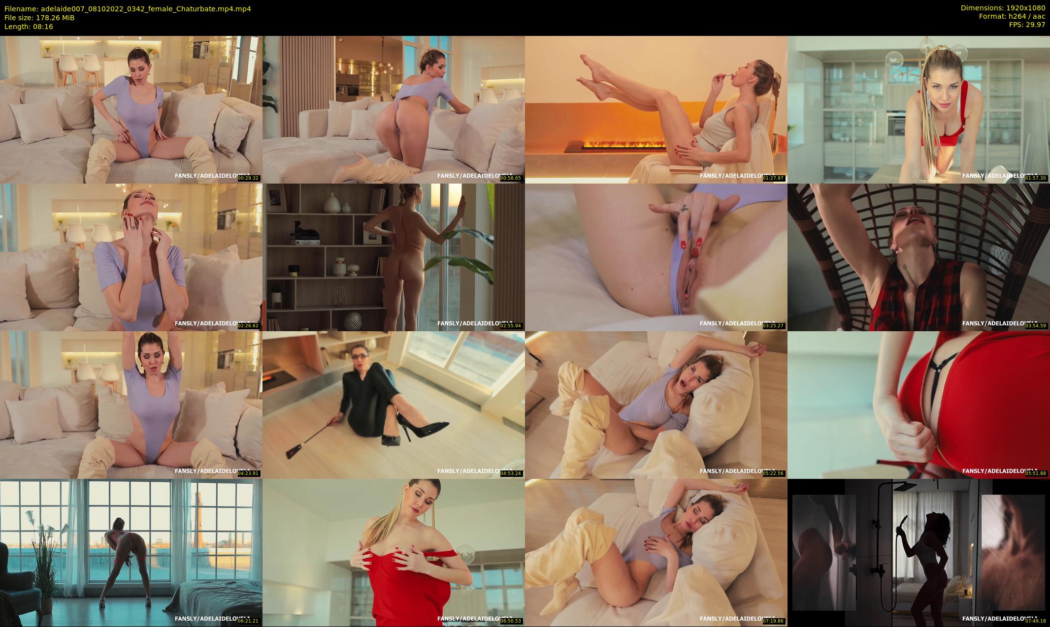 adelaide007 — 9 minute Chaturbate female cam show recording, 1080p, Oct 8, 2022