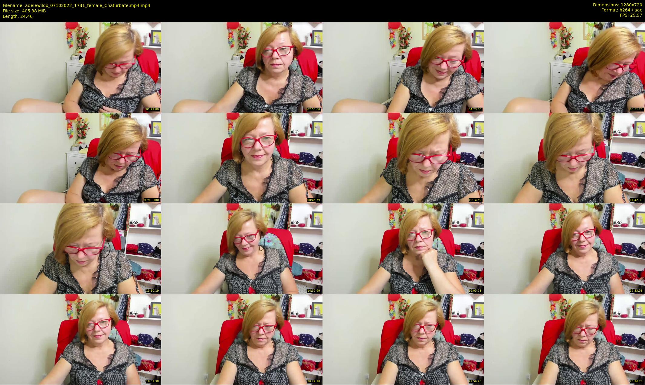 adelewildx — 25 minute Chaturbate female cam show recording, 720p, Oct 7, 2022