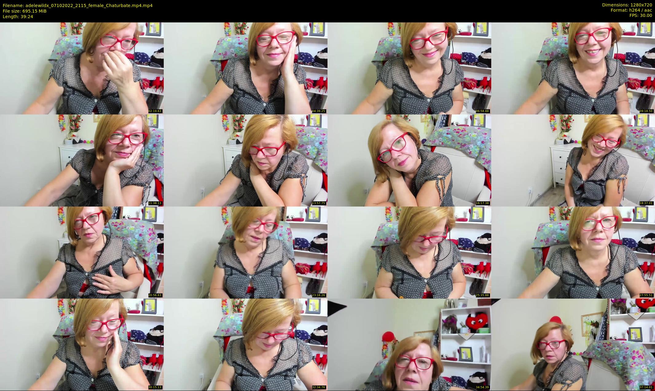 adelewildx — 40 minute Chaturbate female cam show recording, 720p, Oct 7, 2022