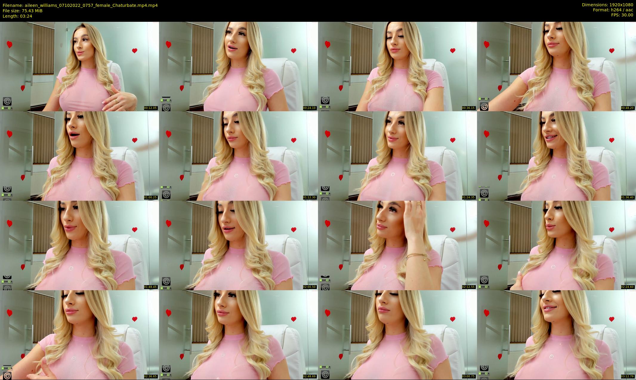 aileen_williams — 4 minute Chaturbate female cam show recording, 1080p, Oct 7, 2022