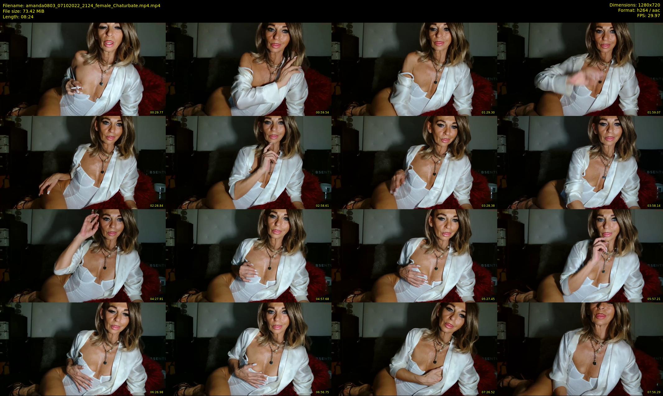 amanda0803 — 9 minute Chaturbate female cam show recording, 720p, Oct 7, 2022