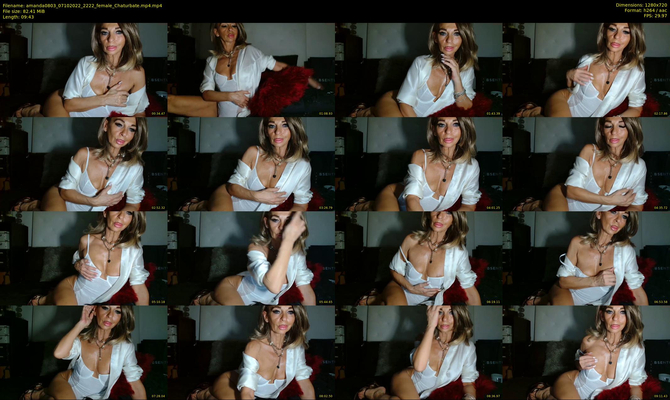 amanda0803 — 10 minute Chaturbate female cam show recording, 720p, Oct 7, 2022