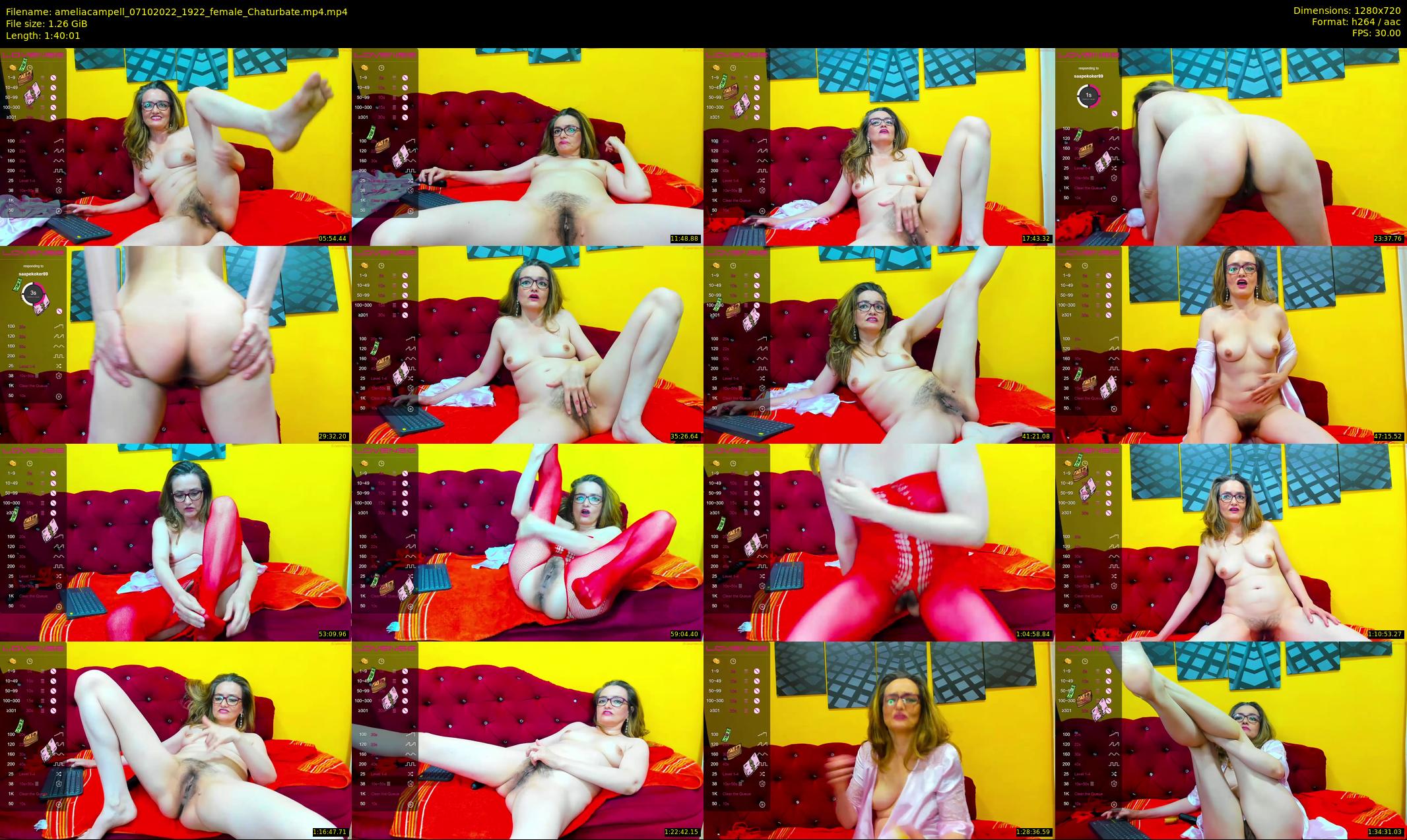 ameliacampell — 101 minute Chaturbate female cam show recording, 720p, Oct 7, 2022